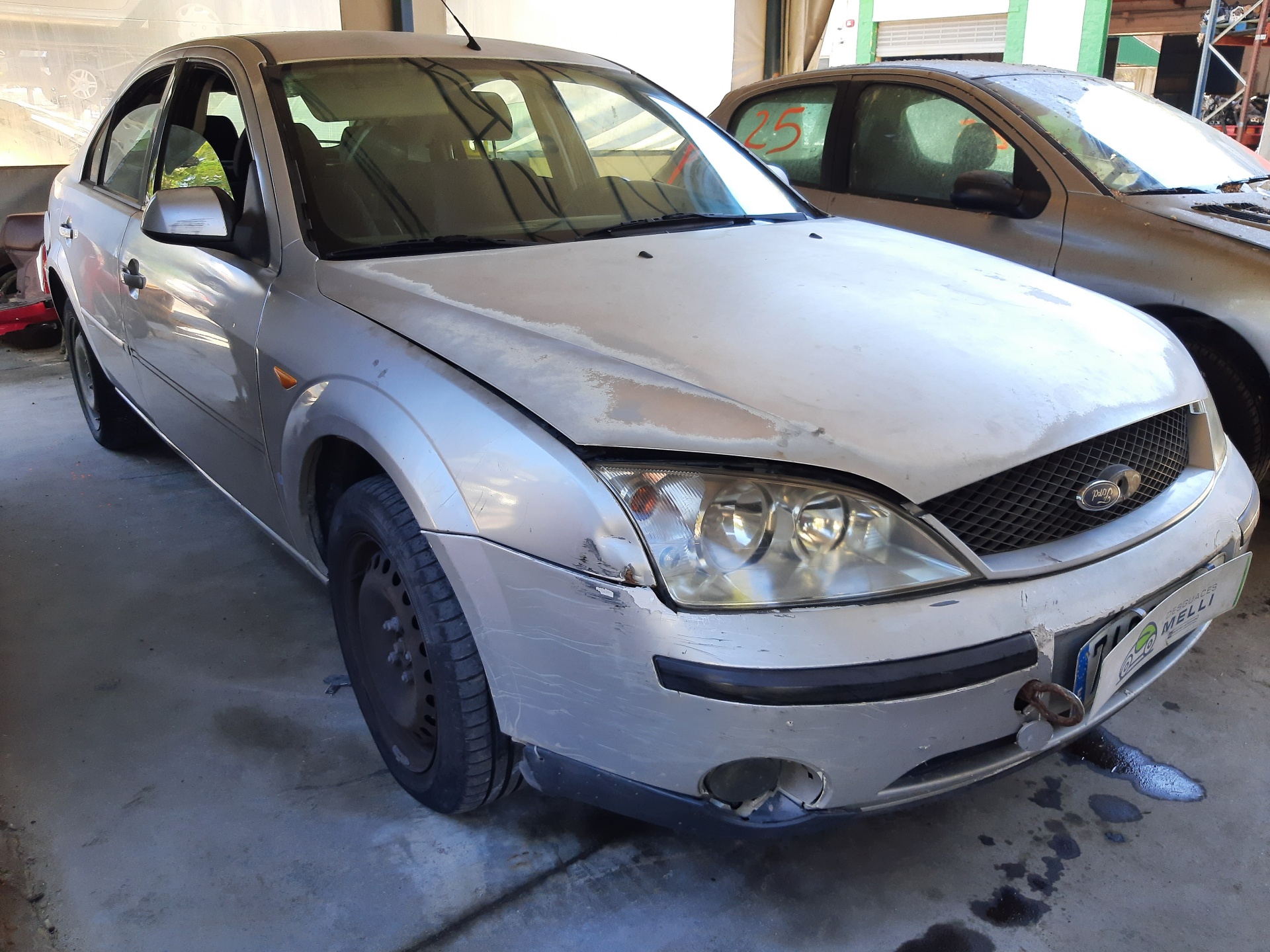 FORD Mondeo 3 generation (2000-2007) Priekinis kairys priešrūkinis žibintas 1S7115K202AC 18797910