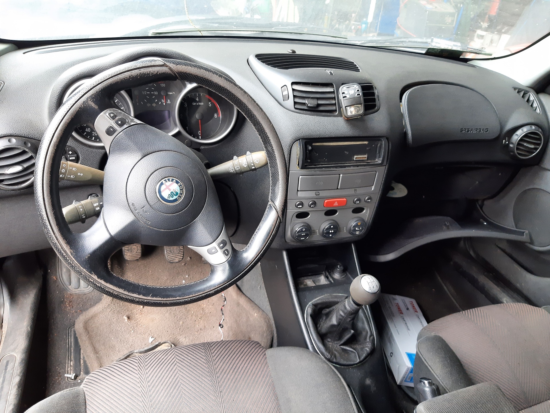 ALFA ROMEO 147 2 generation (2004-2010) Pегулятор климы 07353309240 23674308