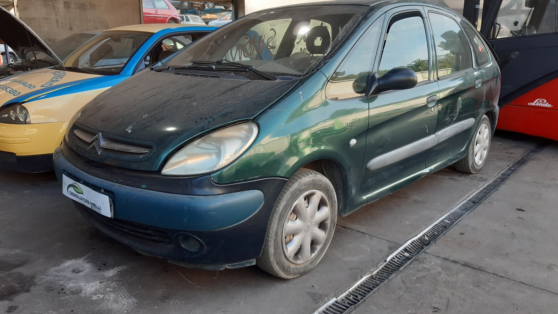 CITROËN Xsara Picasso 1 generation (1999-2010) Ремень безопасности передний правый 96358935XX 18732420