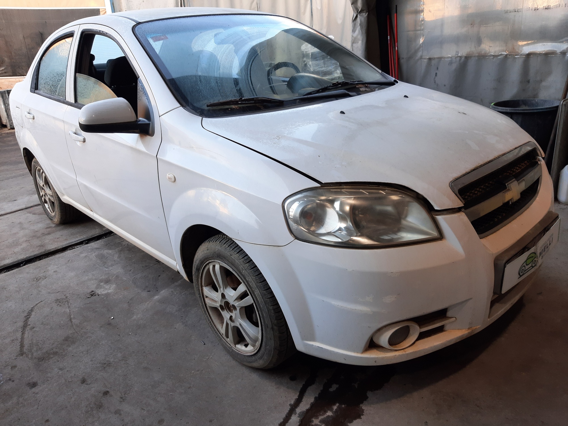 CHEVROLET Aveo T200 (2003-2012) Bal oldali napellenző 96650112 22487123