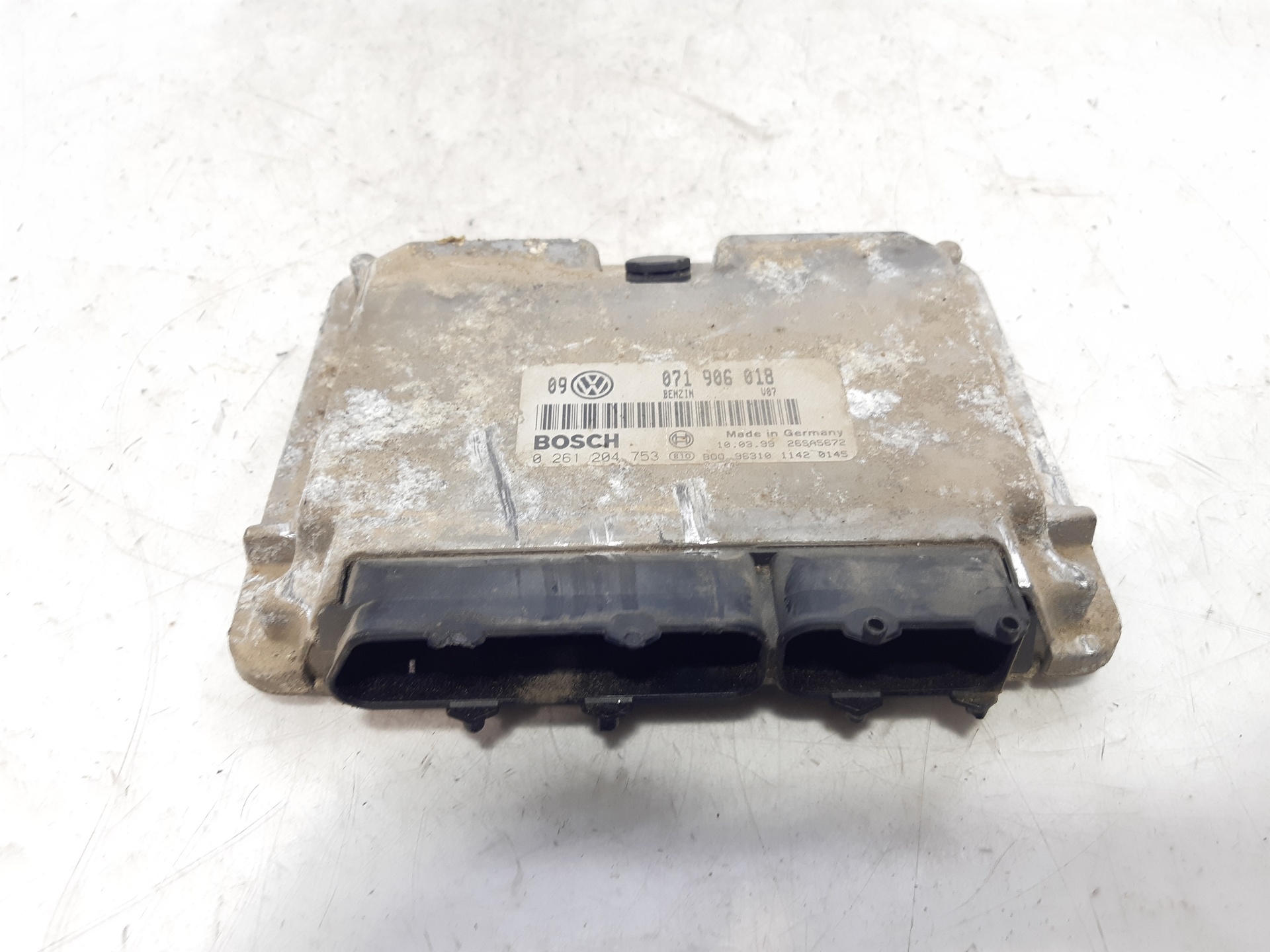 SEAT Toledo 2 generation (1999-2006) Блок управления двигателем 071906018 22030288