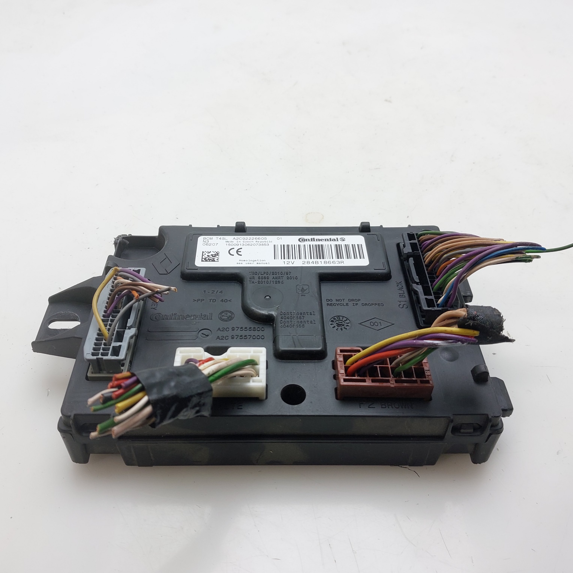 RENAULT Clio 4 generation (2012-2020) Other Control Units 284B18663R 24973487