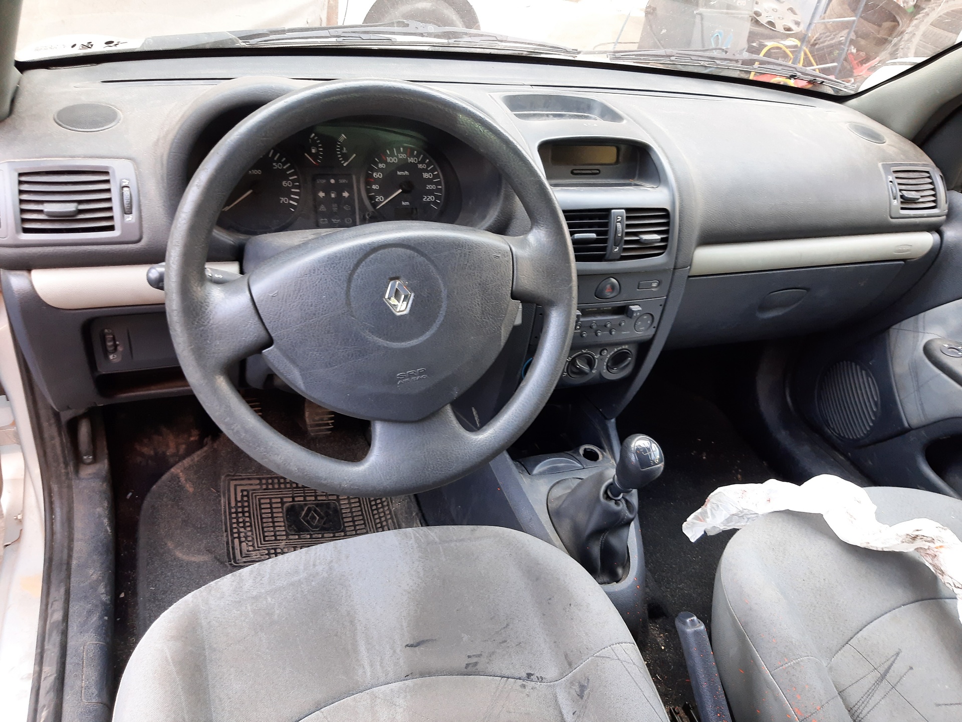 RENAULT Clio 2 generation (1998-2013) Galinės kairės durys 7751472475 22338544