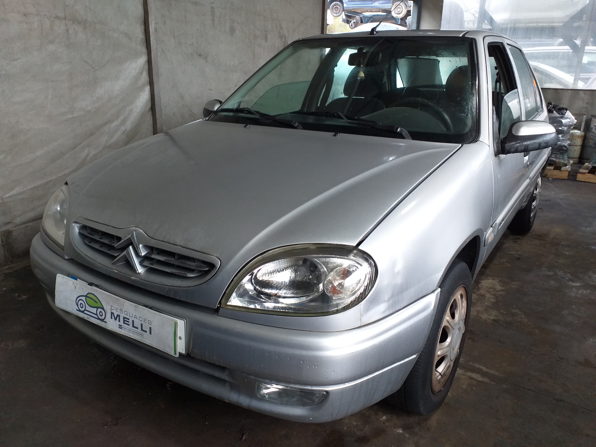 CITROËN Saxo 2 generation (1996-2004) Крыло переднее правое 7841N5 25435145