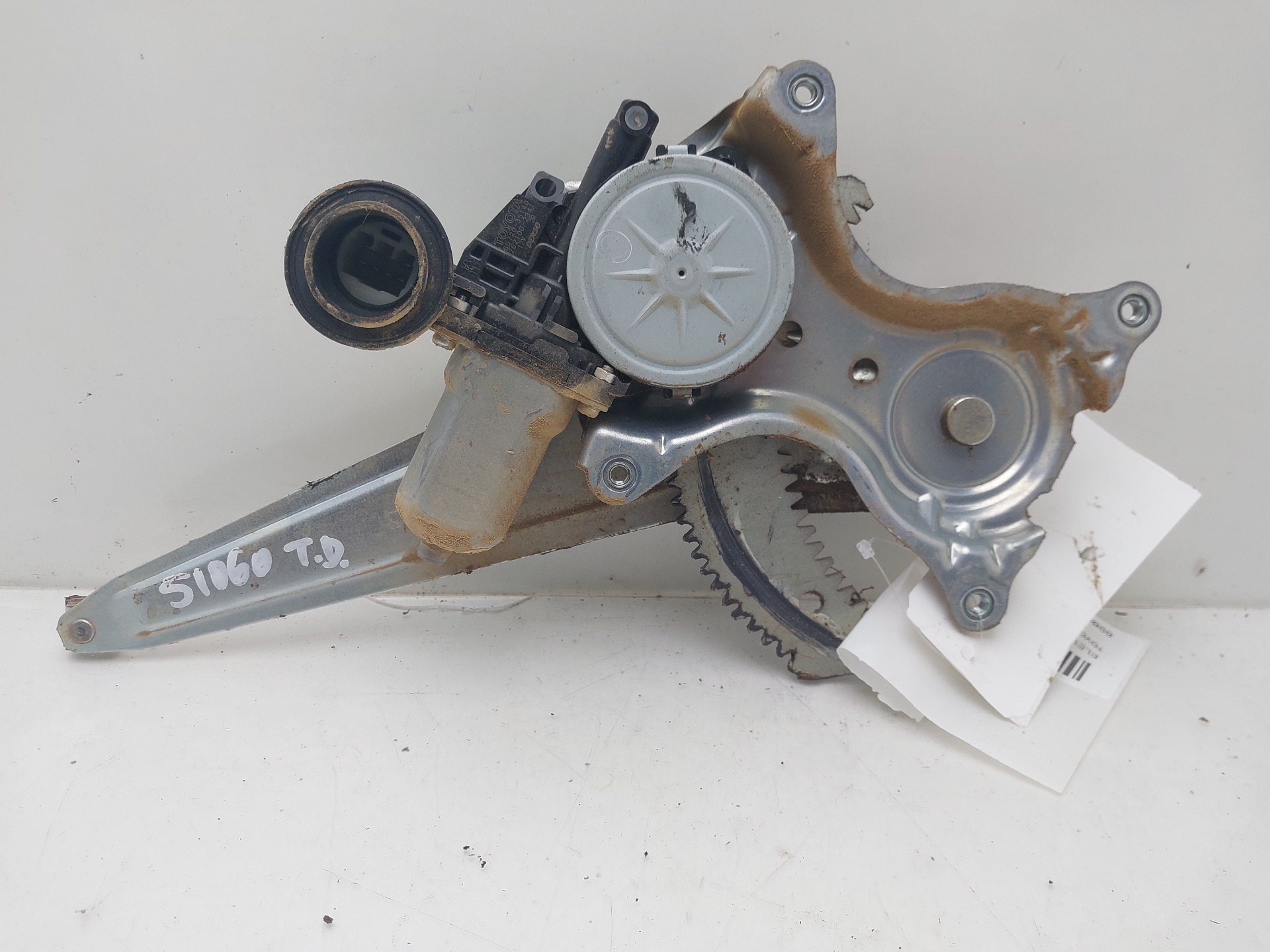 TOYOTA RAV4 4 generation (XA40) (2012-2018) Regulator de geam ușă dreapta spate 6980342050, 5PUERTAS 22510456