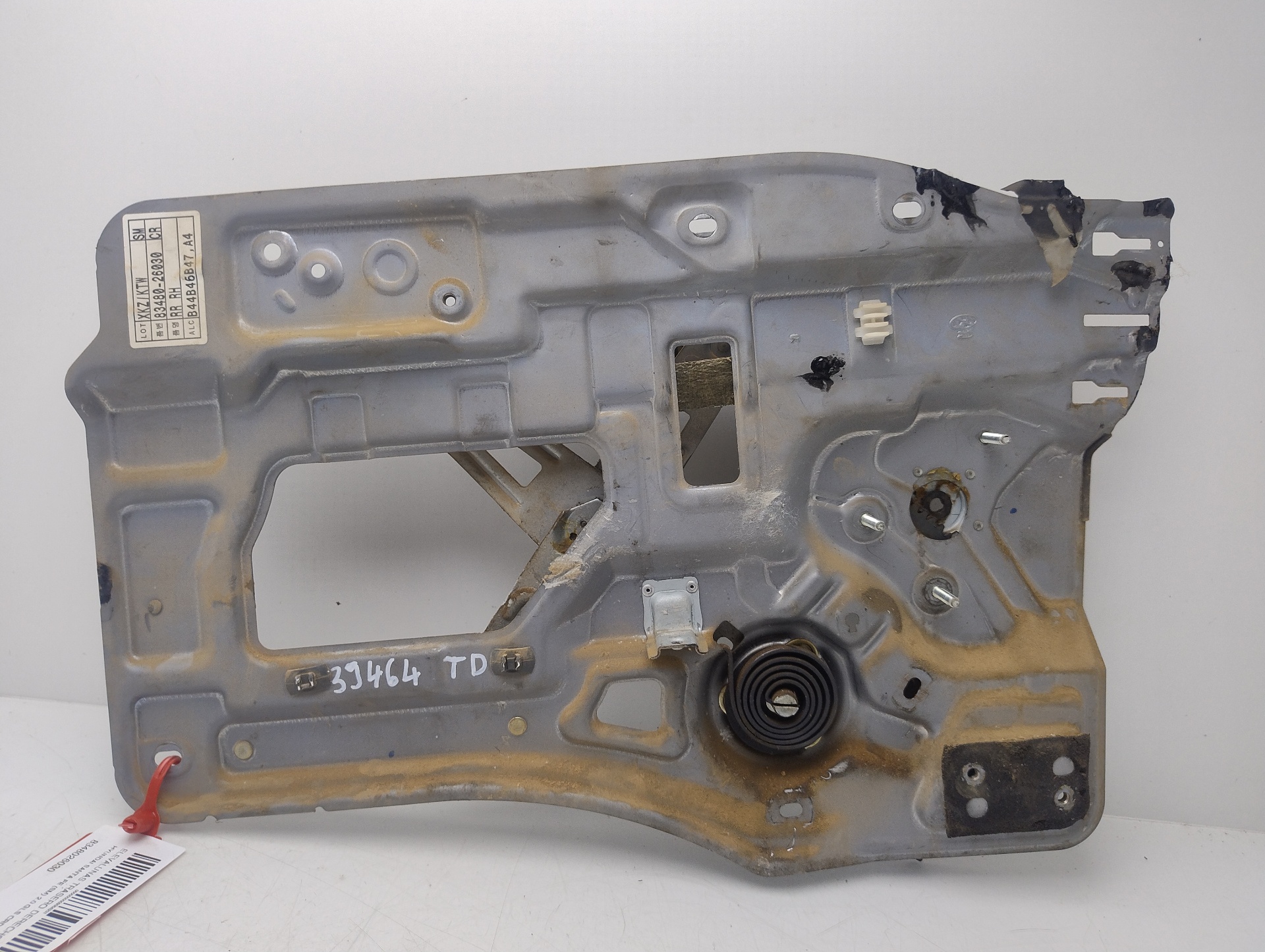 Elevalunas trasero derecho D4EA 8348026030 de Hyundai Santa fé i (sm) 2001-2006