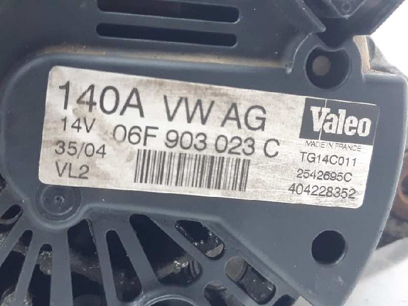 SEAT Toledo 3 generation (2004-2010) Váltóáramú generátor 06F903023C 18498907