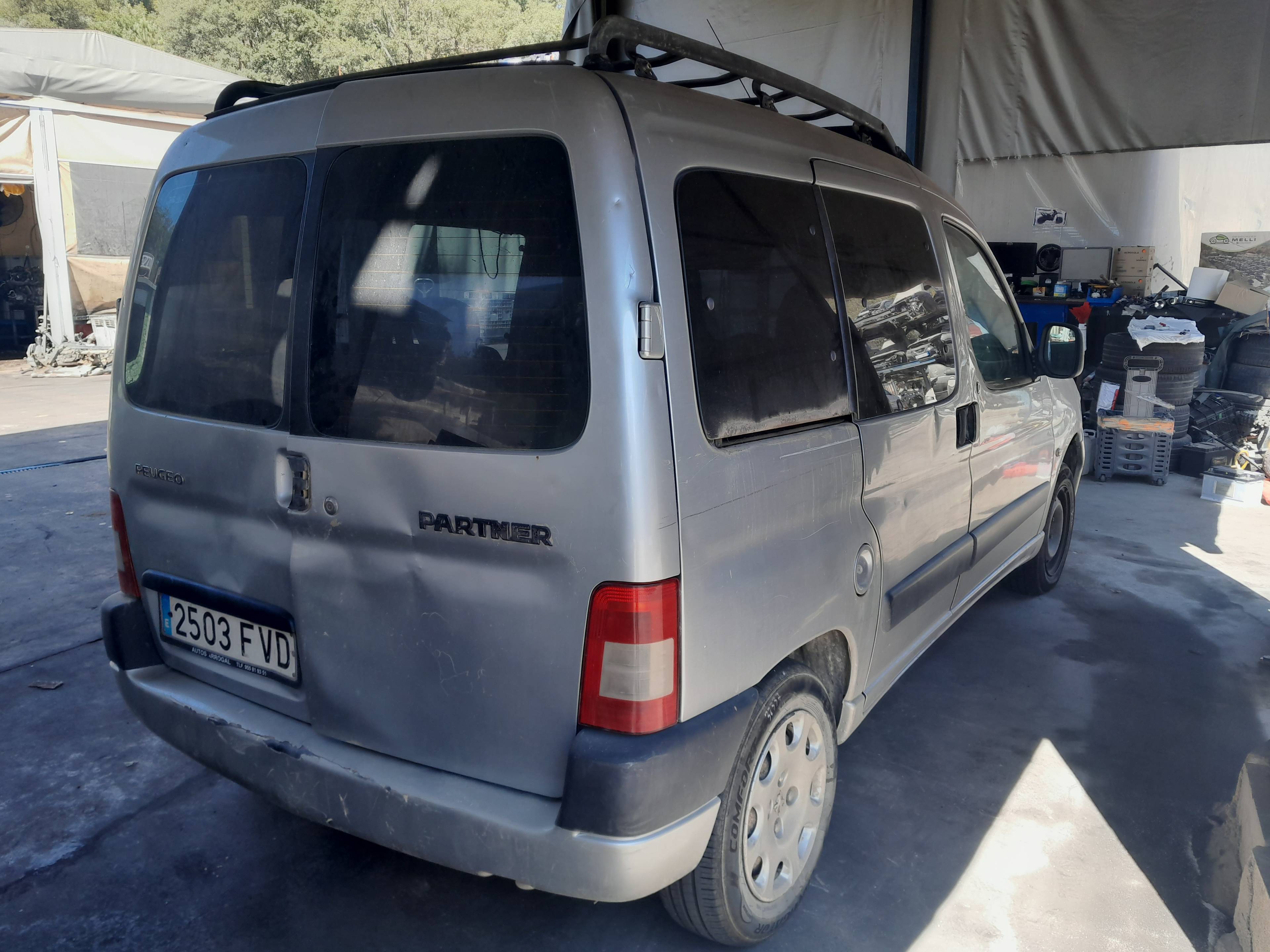 PEUGEOT Partner 1 generation (1996-2012) Priekinių dešinių durų spyna 9136J4 21582786