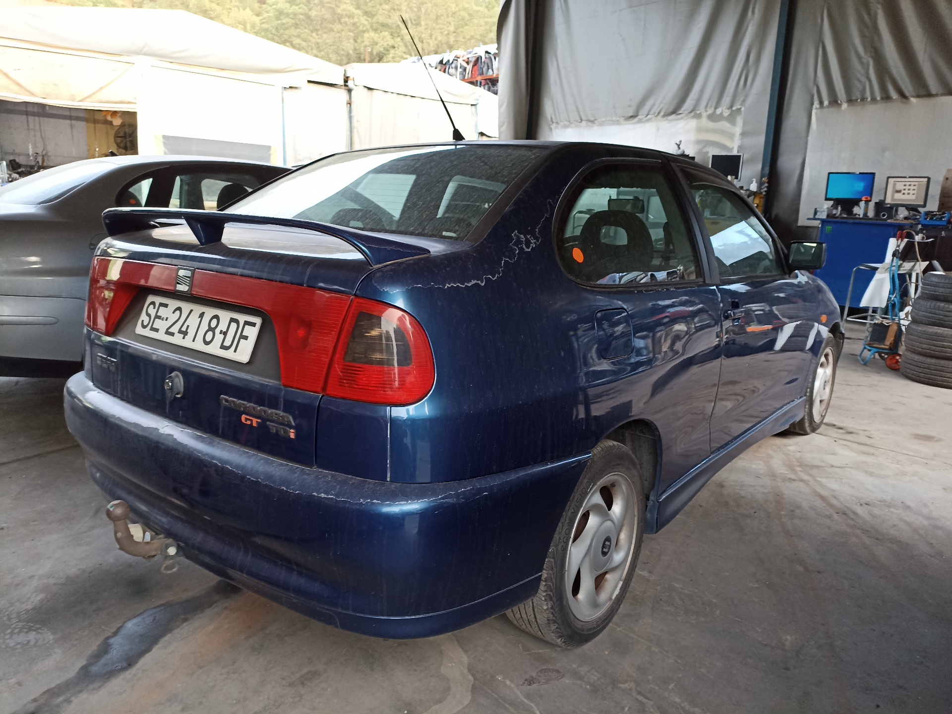 SEAT Ibiza 2 generation (1993-2002) Priekinis kairys priešrūkinis žibintas 1L0941723A 22455098