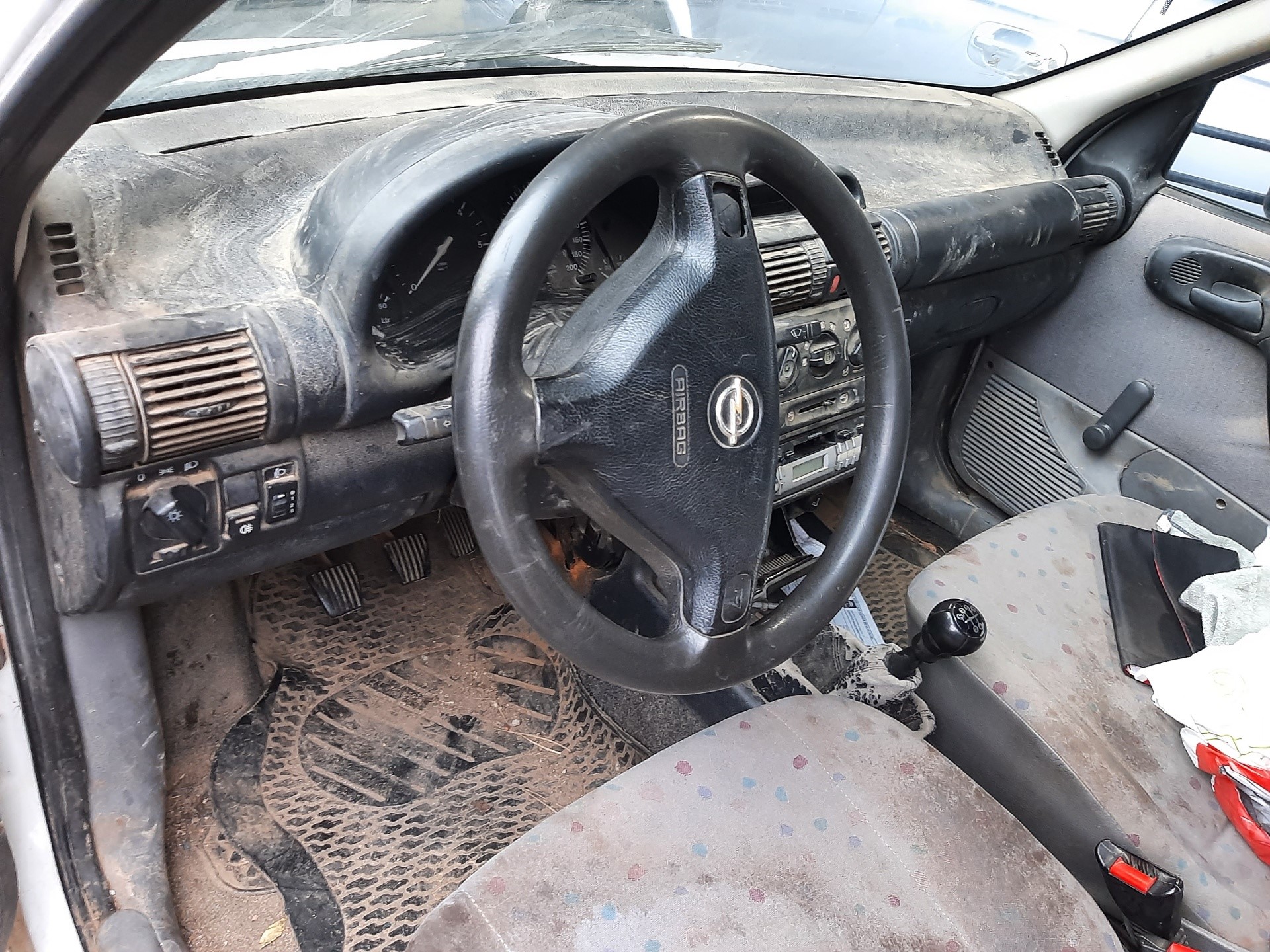 OPEL Combo B (1993-2001) Mecanism ștergător de parbriz față 22084745 21693354