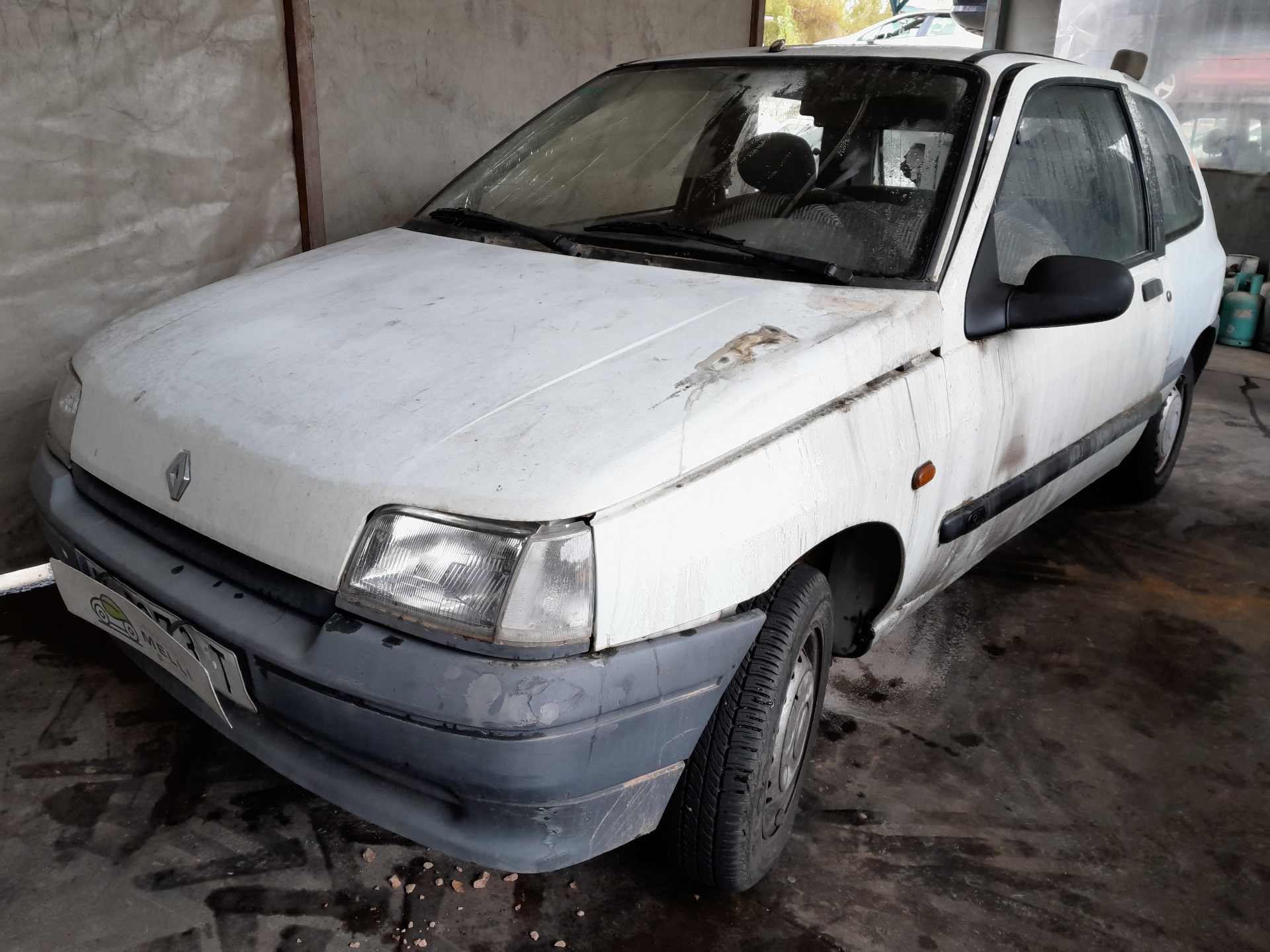 RENAULT Clio 1 generation (1990-1998) Galinis bamperis(buferis) 7701466676 22465000