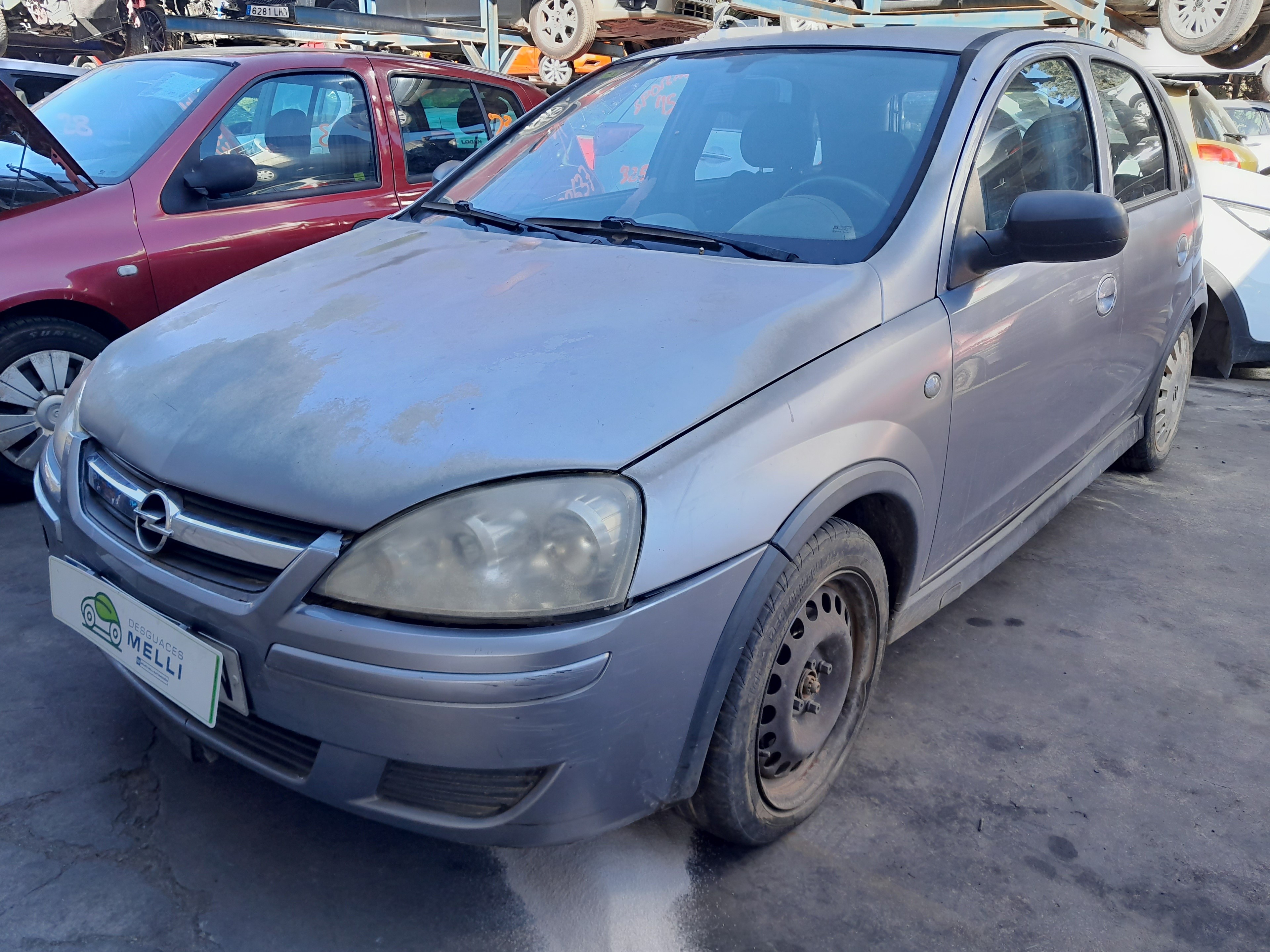 OPEL Corsa C (2000-2006) Høyre sidespeil 24420359 21634828