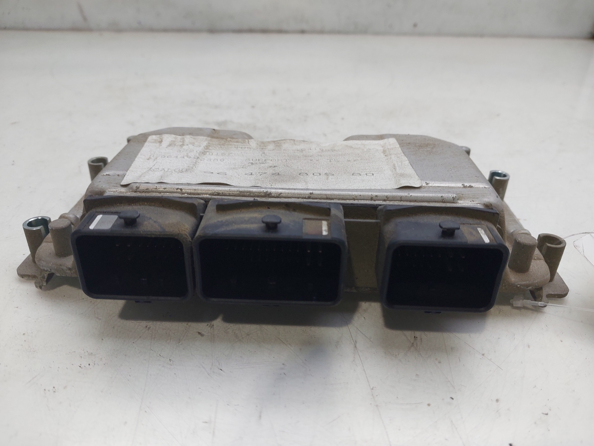 PEUGEOT 307 1 generation (2001-2008) Engine Control Unit ECU 9647480580 23552217