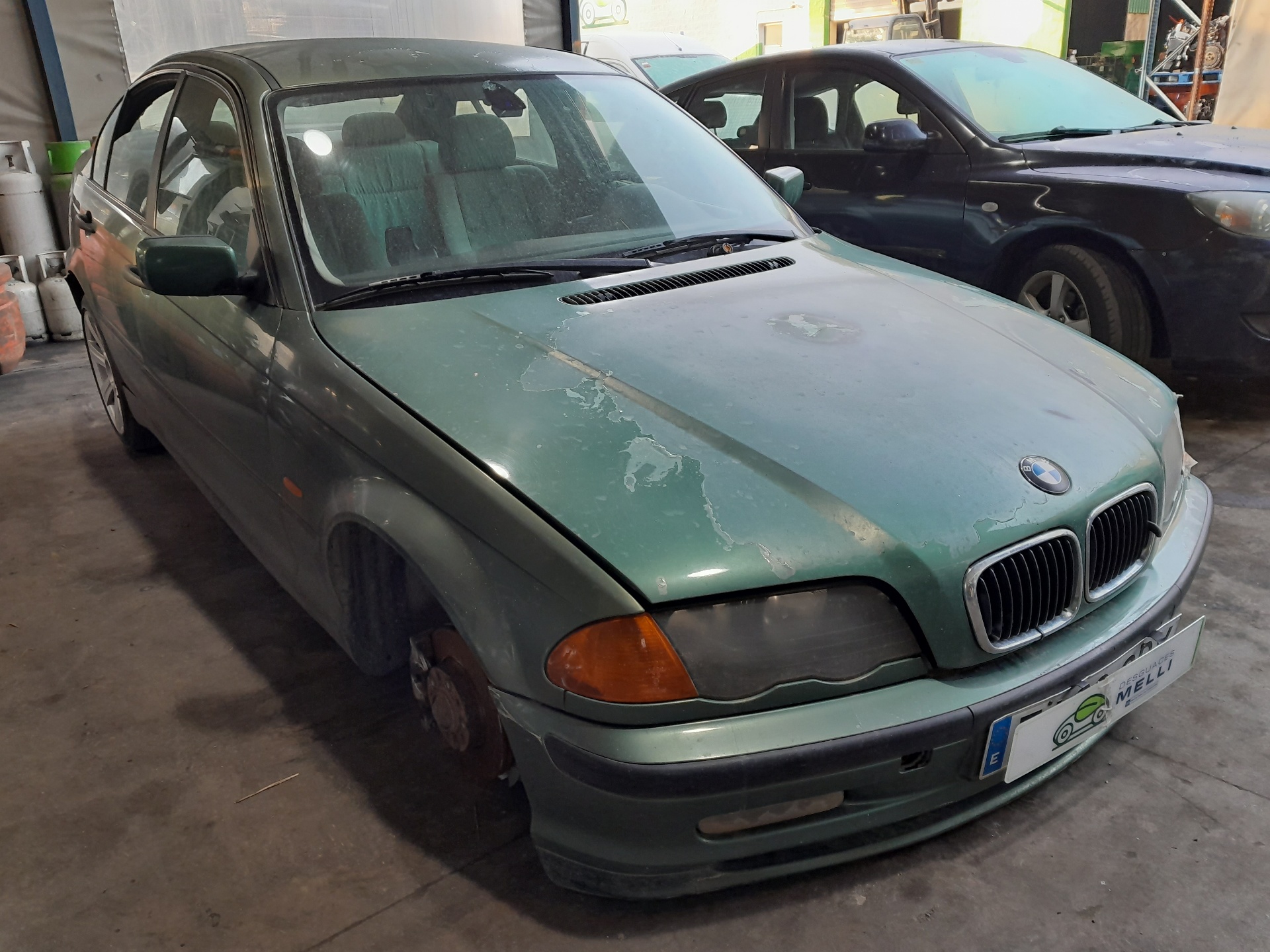 BMW 3 Series E46 (1997-2006) Galinių kairių durų spyna 51227011245 22482652