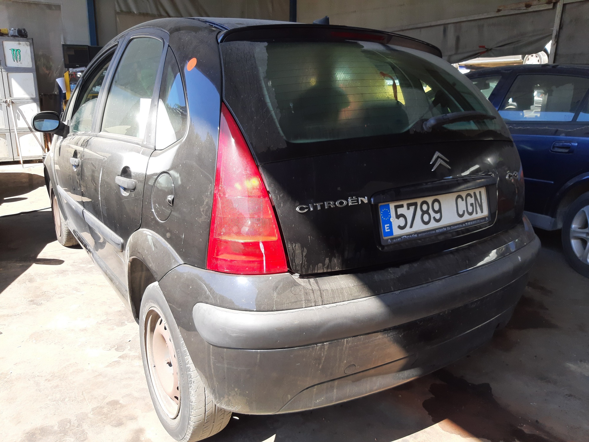 CITROËN C3 1 generation (2002-2010) Замок крышки багажника 9646091580 18717730