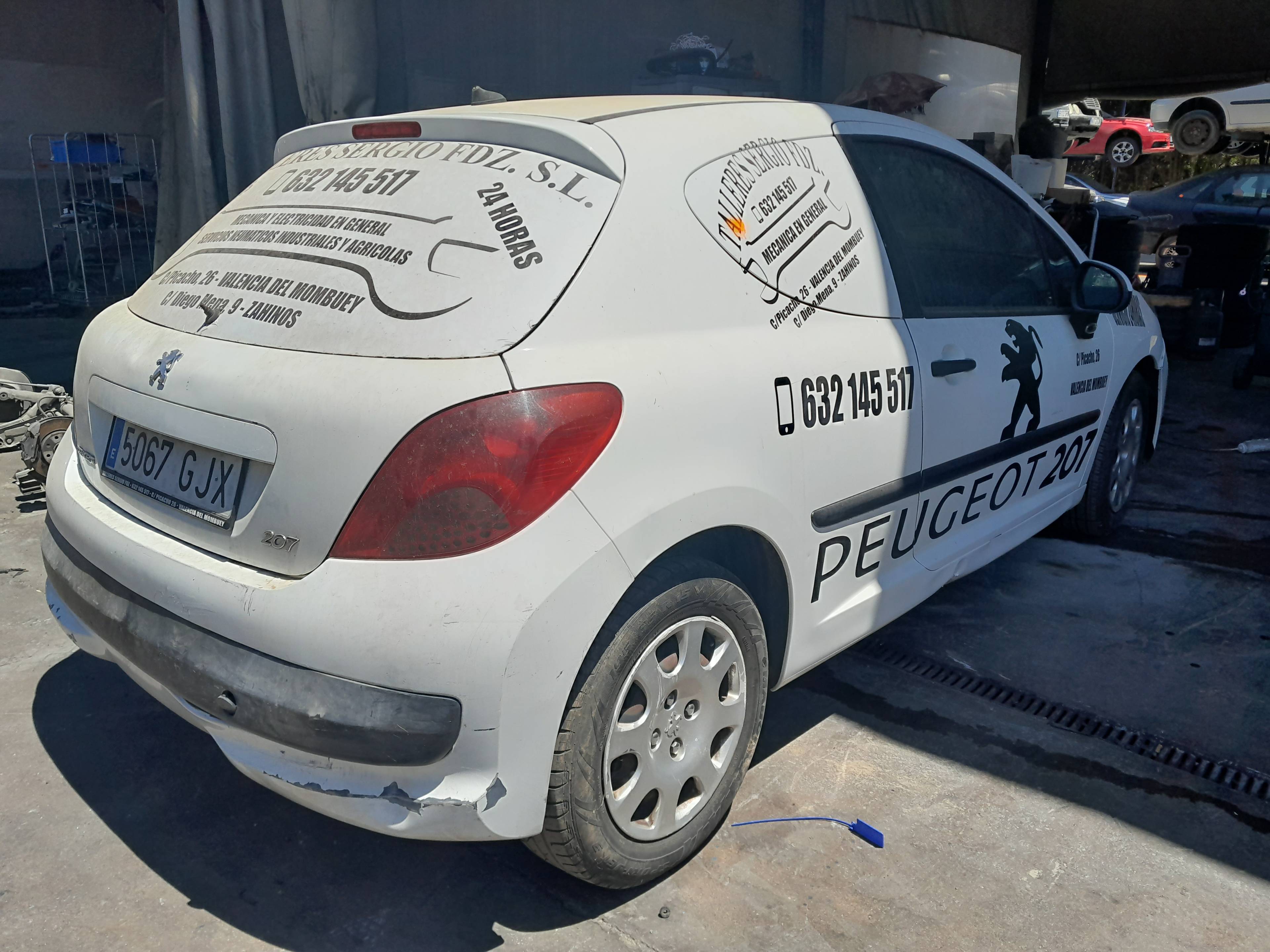 PEUGEOT 207 1 generation (2006-2009) Tурбина 54359710009 25279218