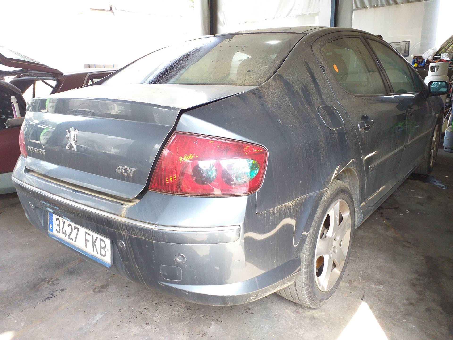 PEUGEOT 407 1 generation (2004-2010) Маторчик стеклоподъемника задней правой двери 9646595580 20791039