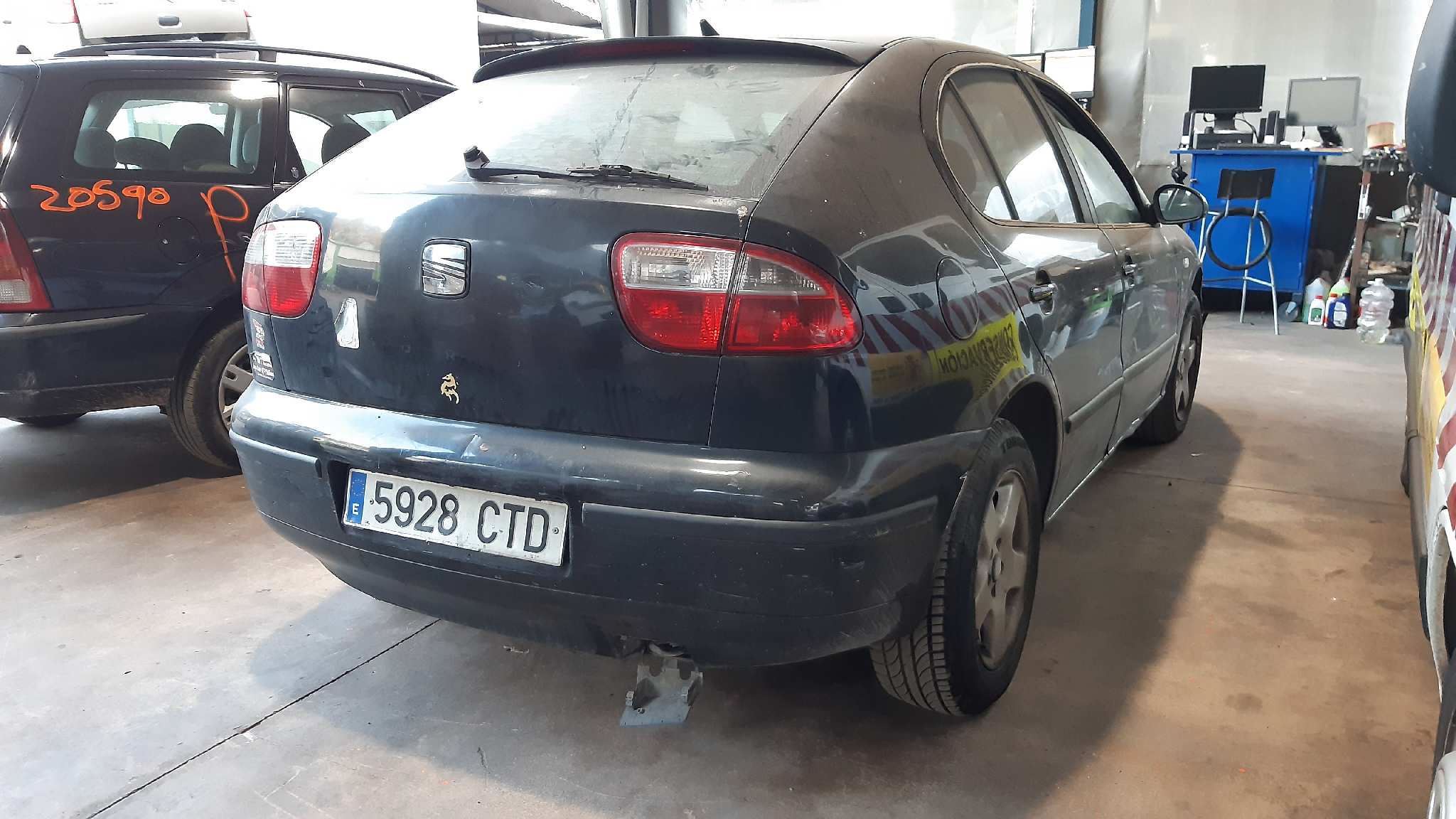 SEAT Leon 1 generation (1999-2005) Ремень безопасности передний левый 777RP0061A 18525446