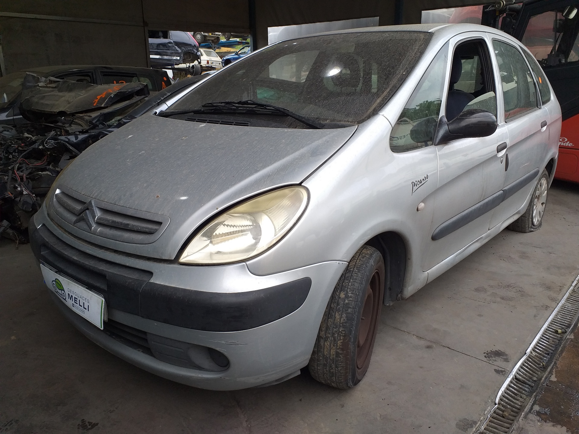 CITROËN Xsara Picasso 1 generation (1999-2010) Priekšējais labais lukturis 9649557380 22020719