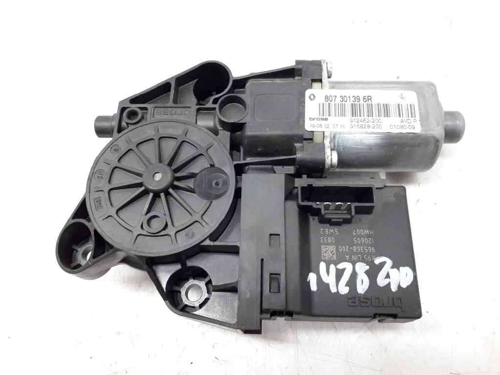 RENAULT Megane 3 generation (2008-2020) Motor de control geam ușă dreapta față 807301396R 20177656