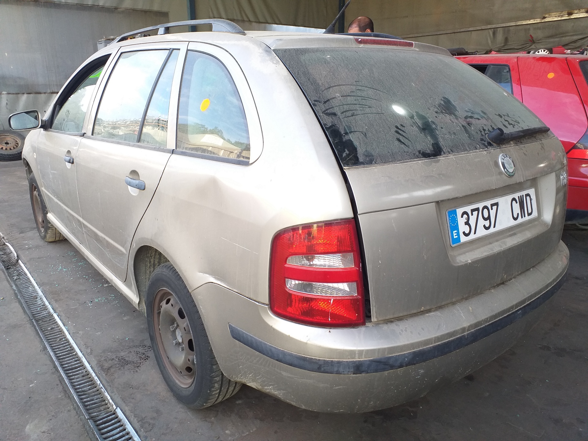 SKODA Octavia 2 generation (2004-2013) Priekinių dešinių durų veidrodis 012659 18727271