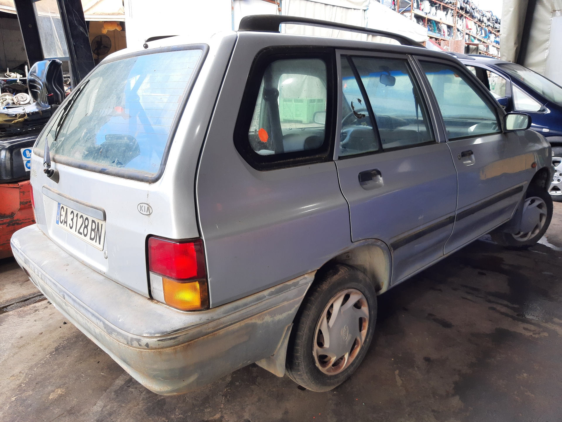 KIA Pride 1 generation (1987-2000) Bagklap vinduesviskermotor KKY0167450 22495129