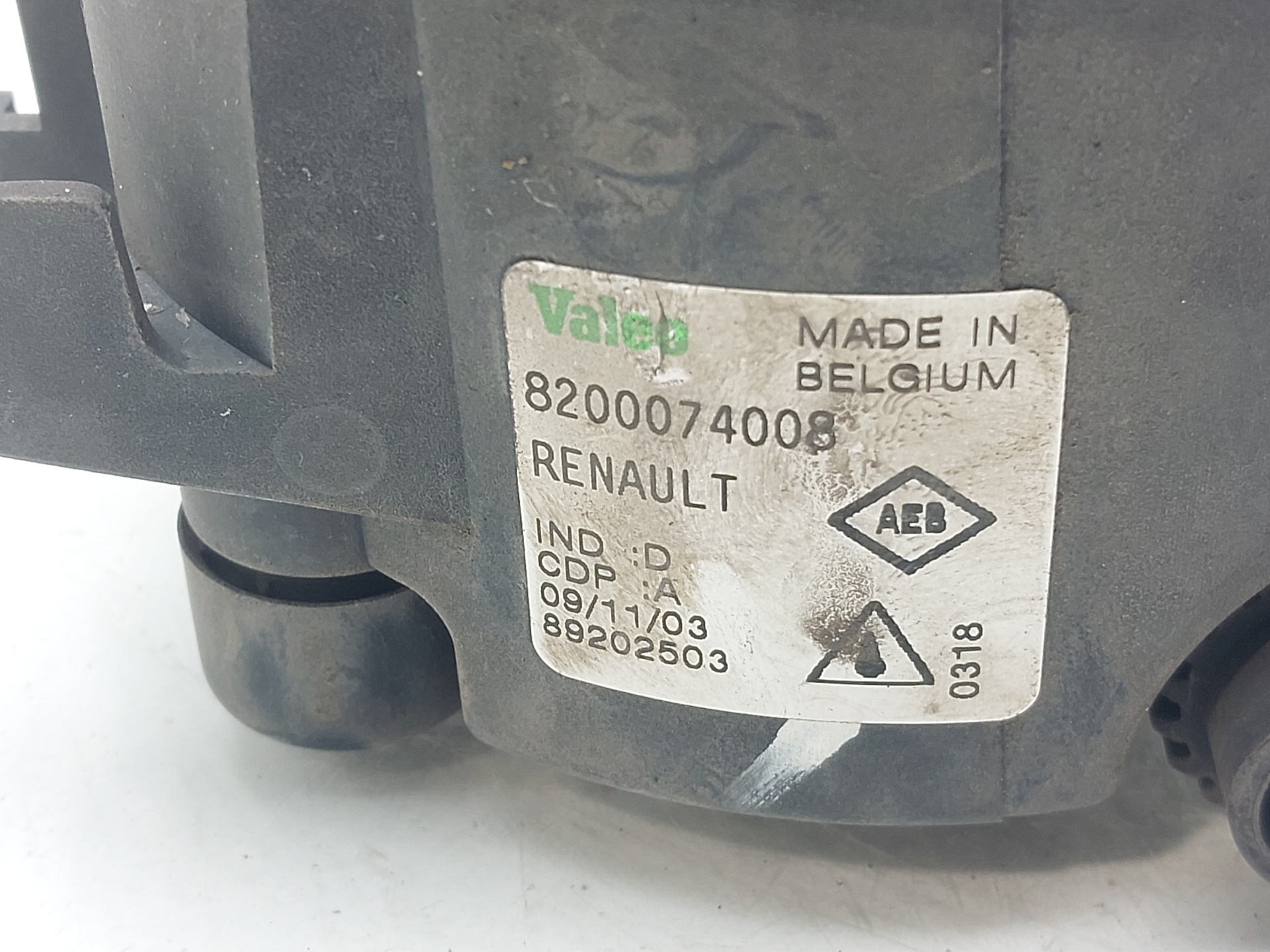 RENAULT Megane 2 generation (2002-2012) Bal első ködlámpa 8200074008 22464330