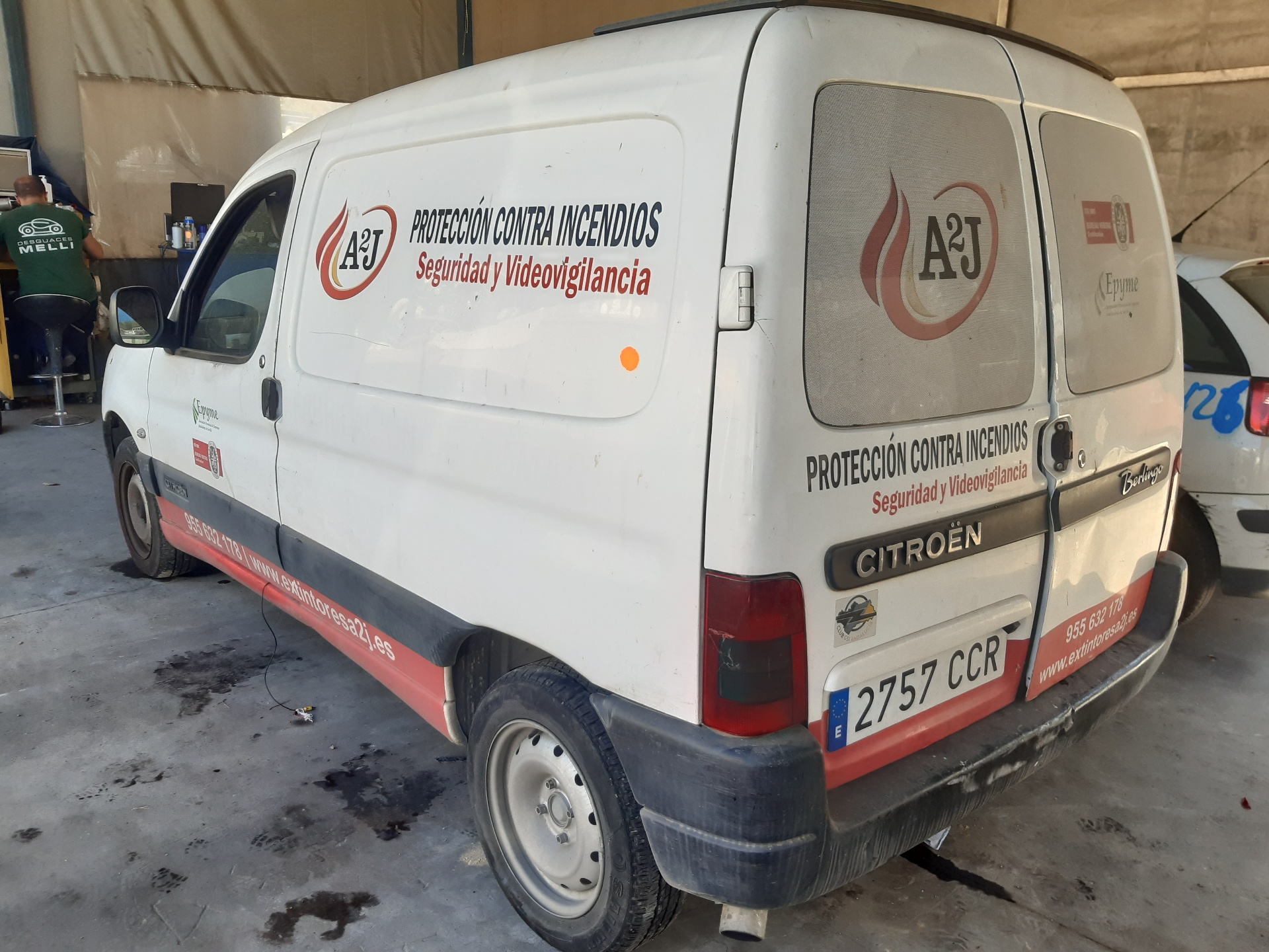 CITROËN Berlingo Aizmugurējais buferis 7410CF 22439107