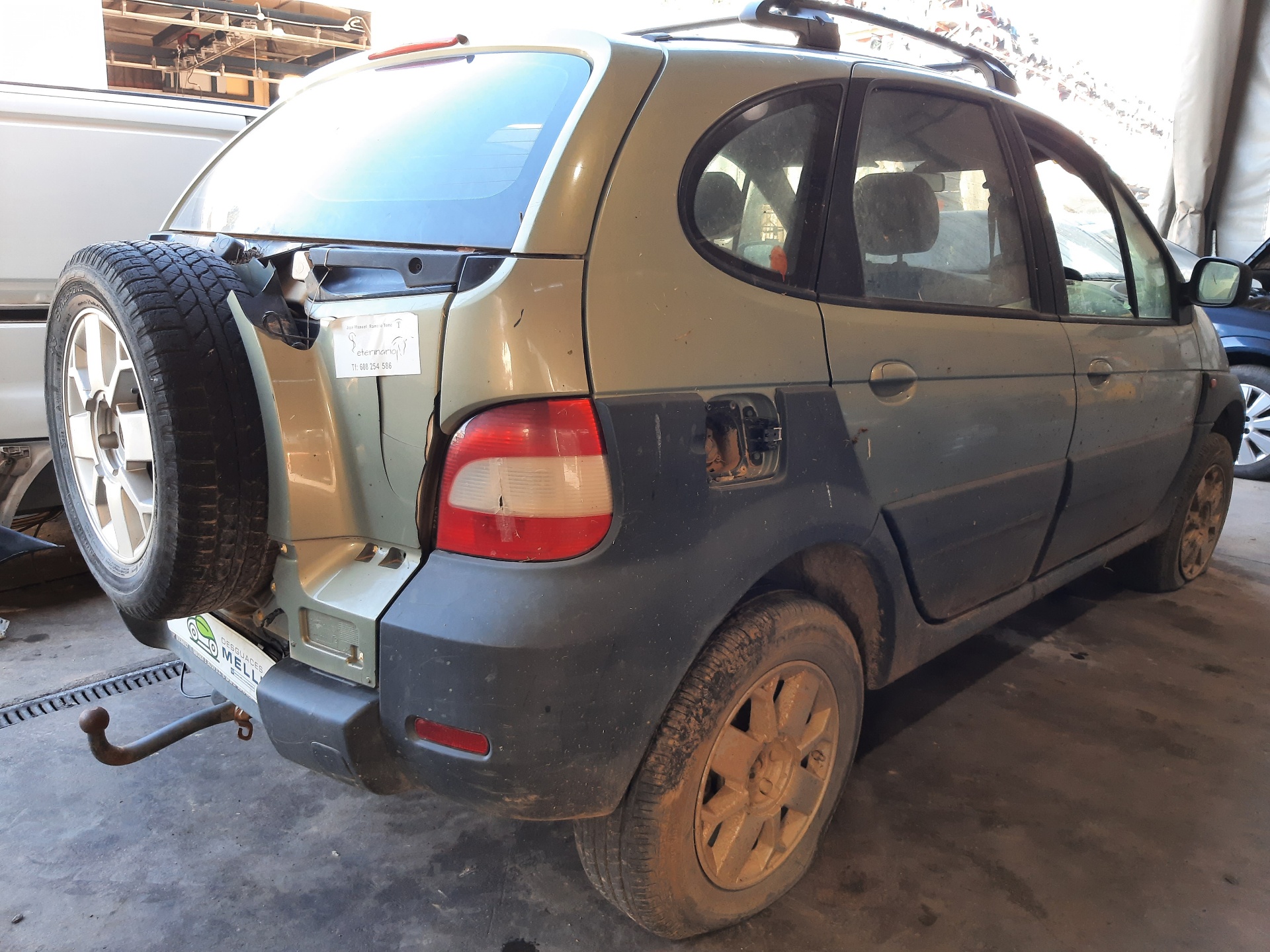 VOLVO Scenic 1 generation (1996-2003)  Правая задняя внутренняя ручка открытия 8200028995 23837372