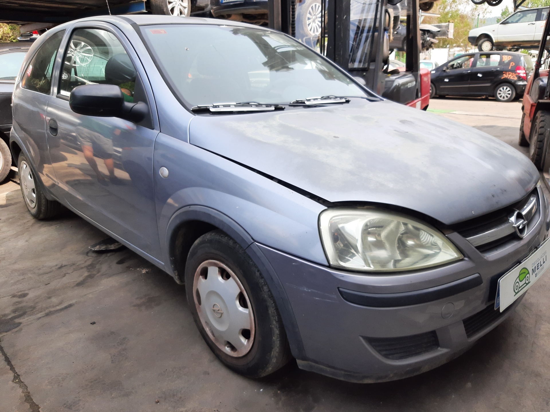 OPEL Corsa C (2000-2006) Фонарь задний левый 09114336 22541762