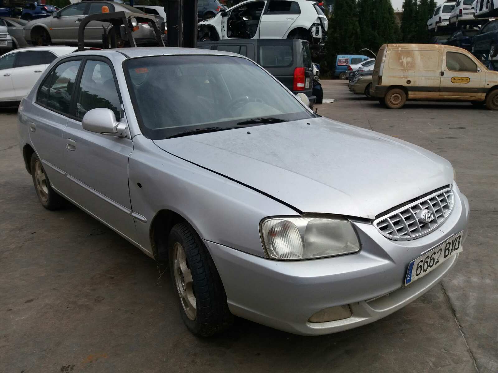 HYUNDAI Accent LC (1999-2013) Indítómotor 3610027510 24883365