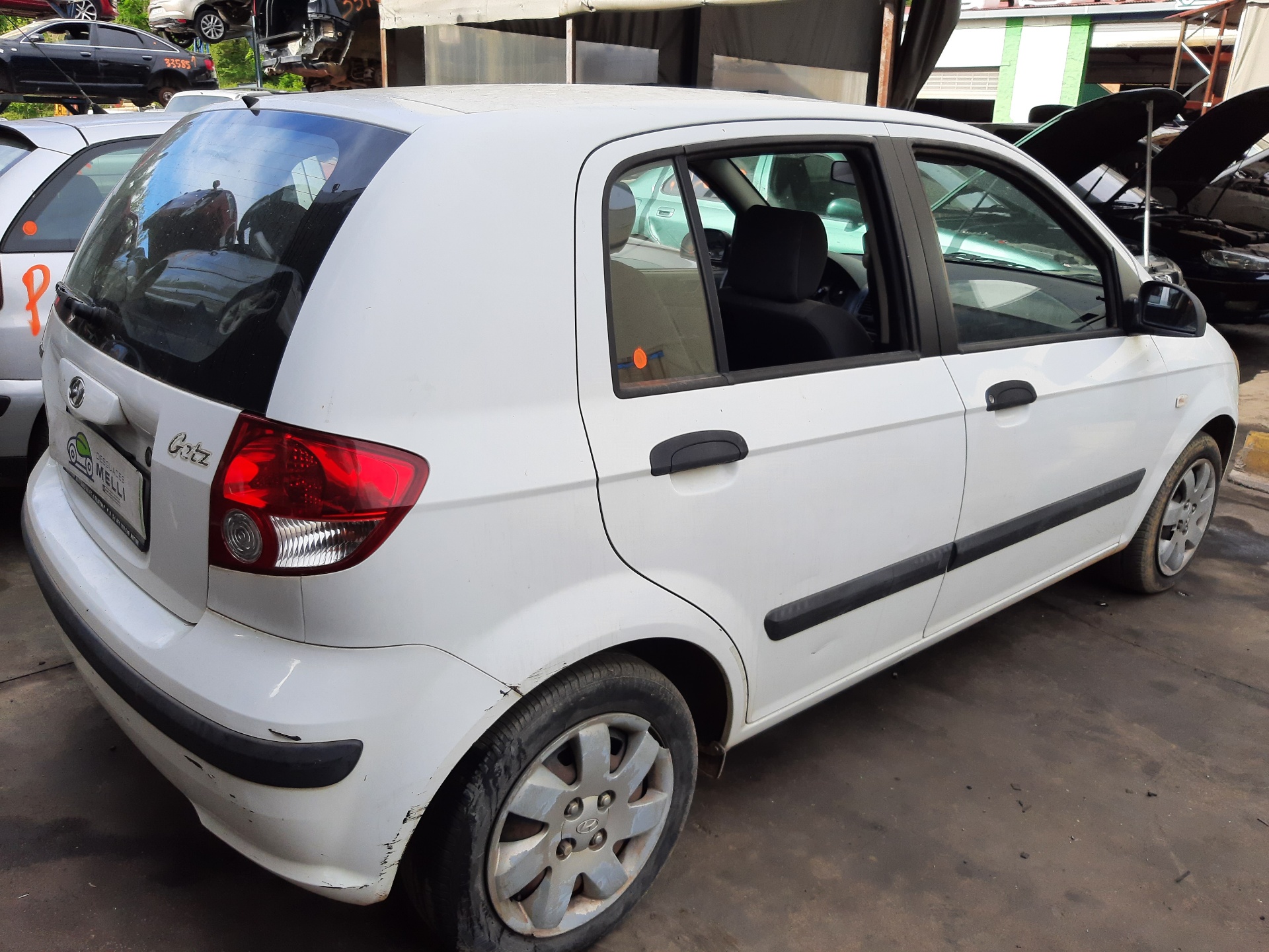 HYUNDAI Getz 1 generation (2002-2011) Galinio dangčio (bagažinės) valytuvo varikliukas 987001C000 24820038