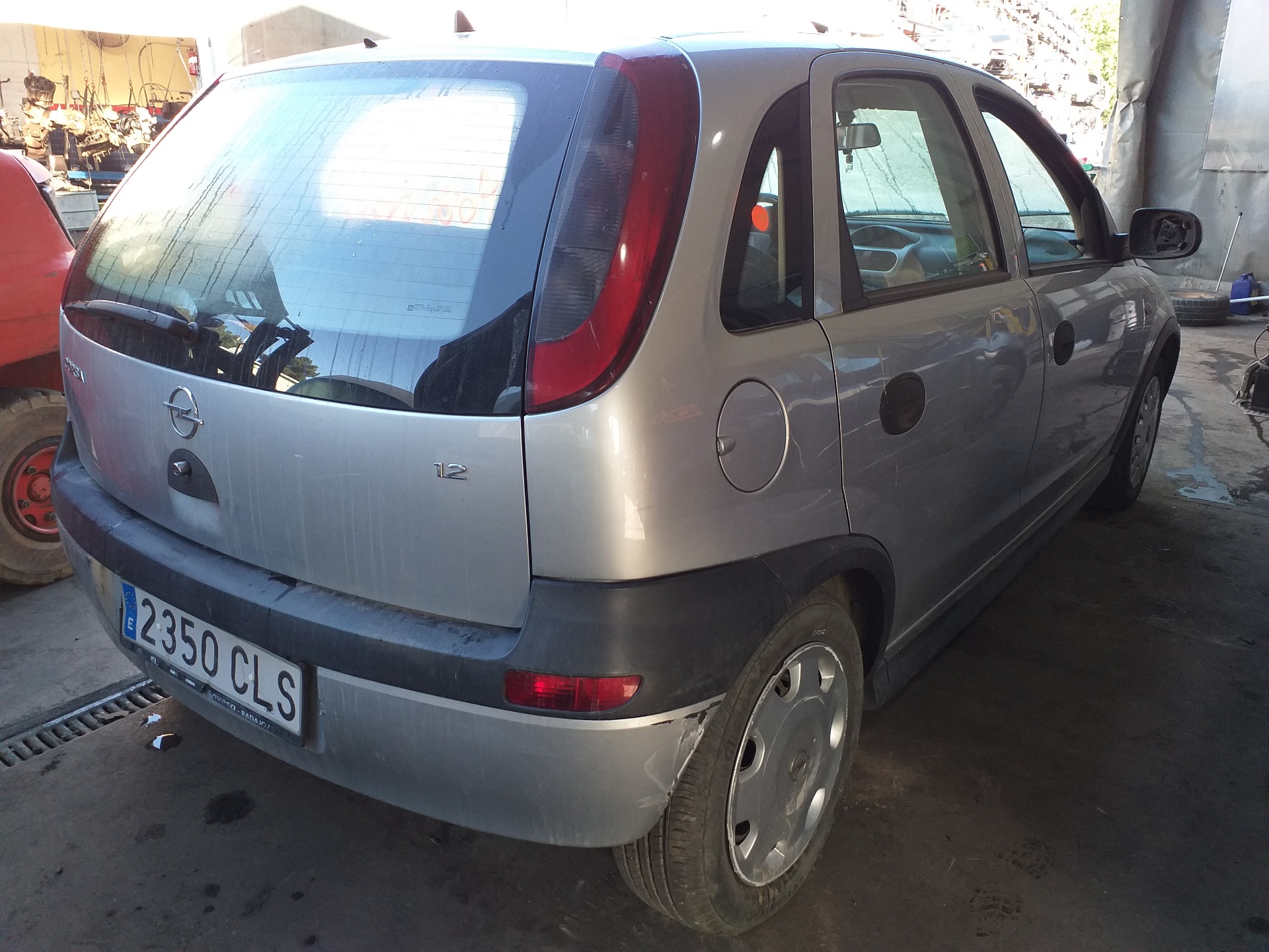 OPEL Corsa C (2000-2006) Дроссельная заслонка 9157512 22273728