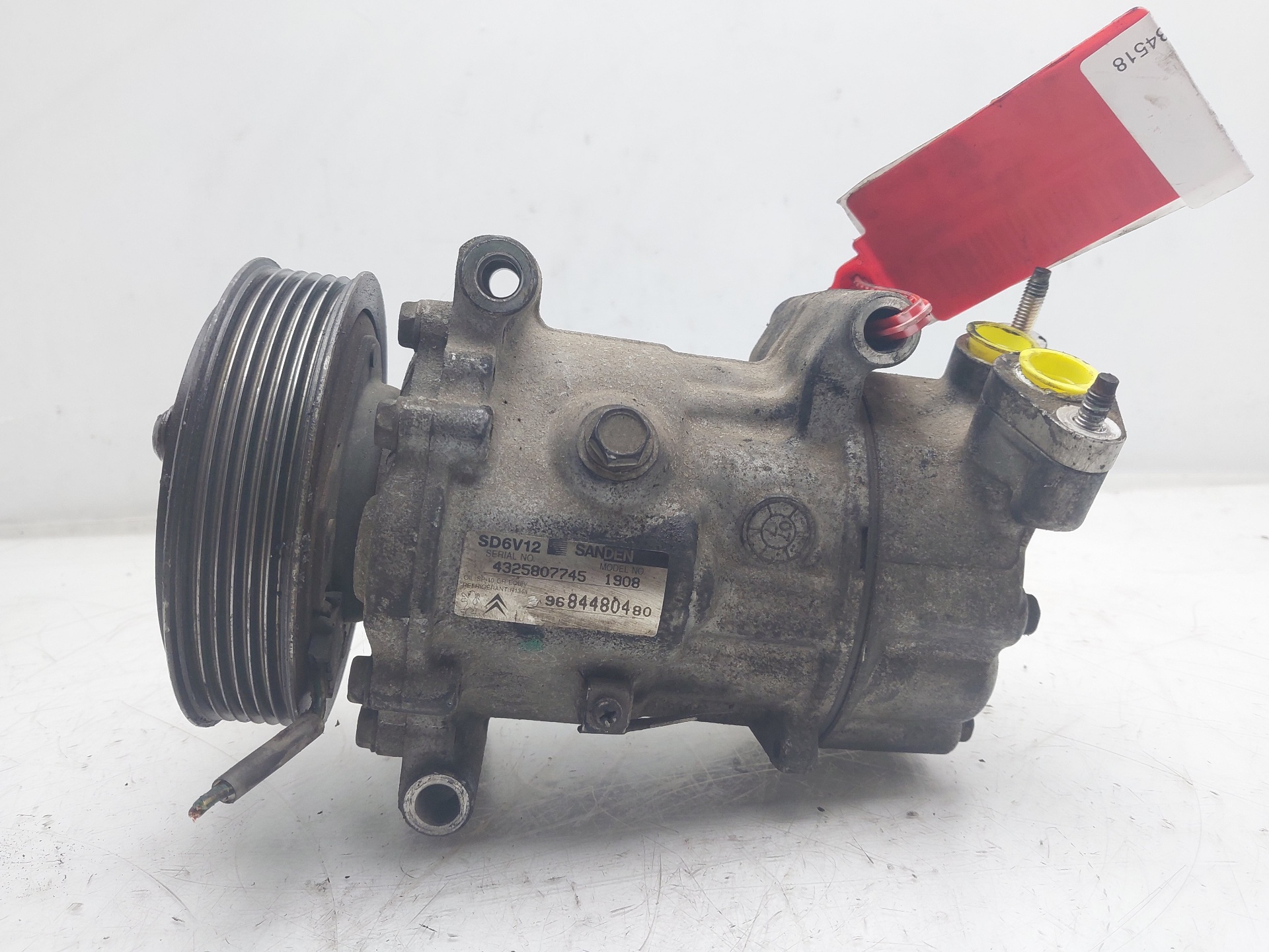 TOYOTA 407 1 generation (2004-2010) Air Condition Pump 9684480480 25007510