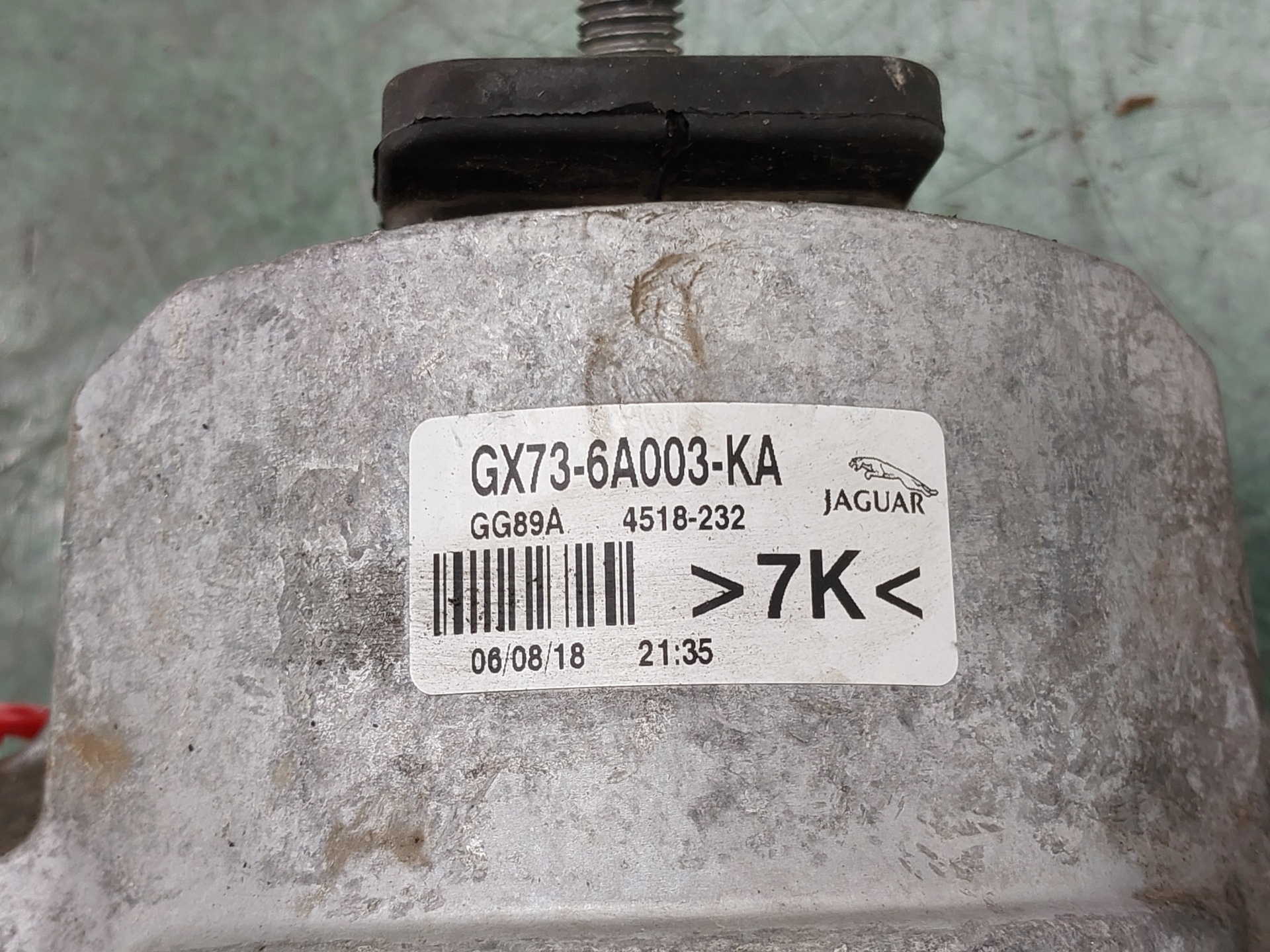 JAGUAR XE 1 generation (2014-2024) Egyéb motortéralkatrészek GX736A003KA 25328018