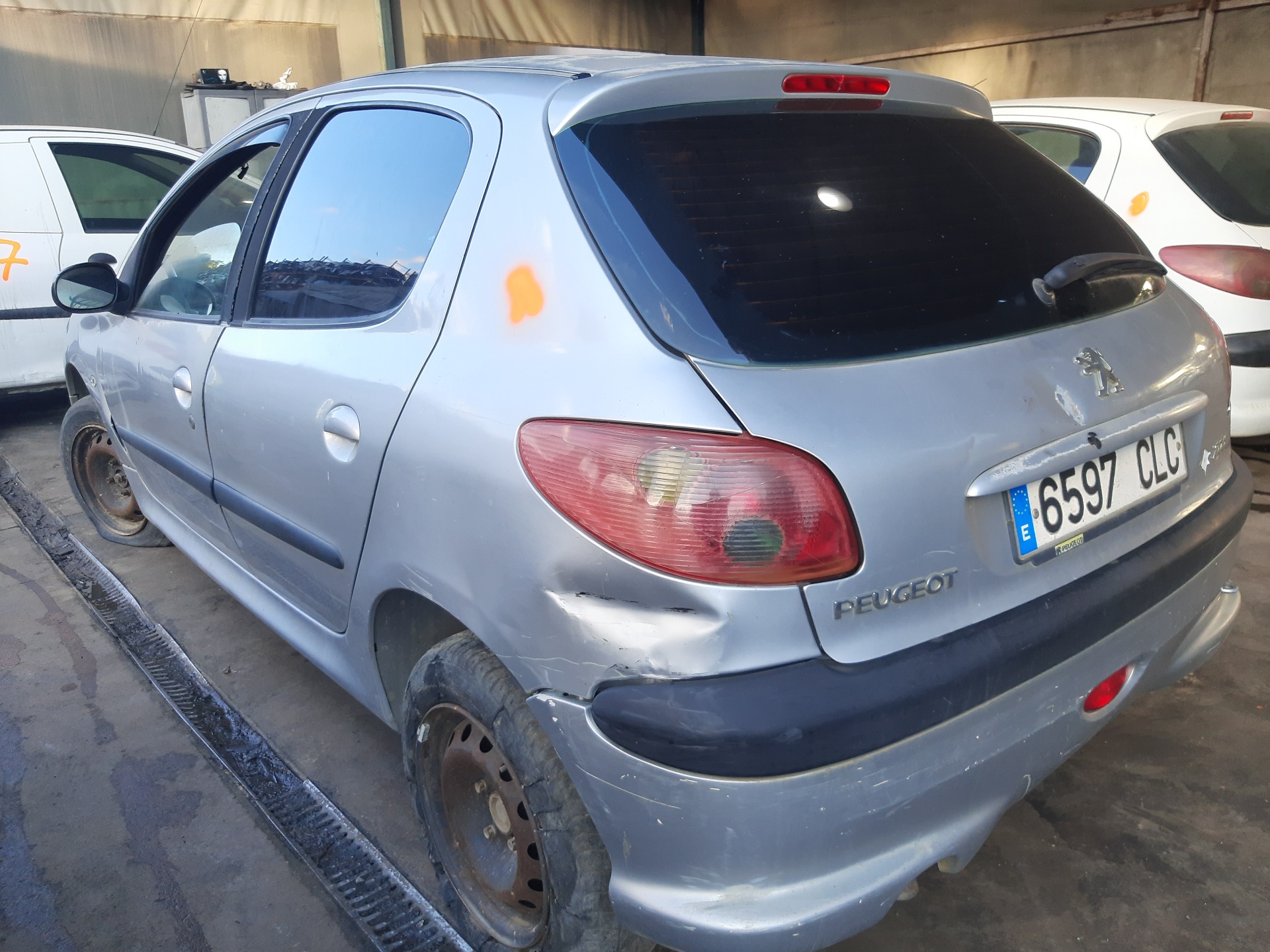 PEUGEOT 206 1 generation (1998-2009) Tурбина 54351014861 22470154