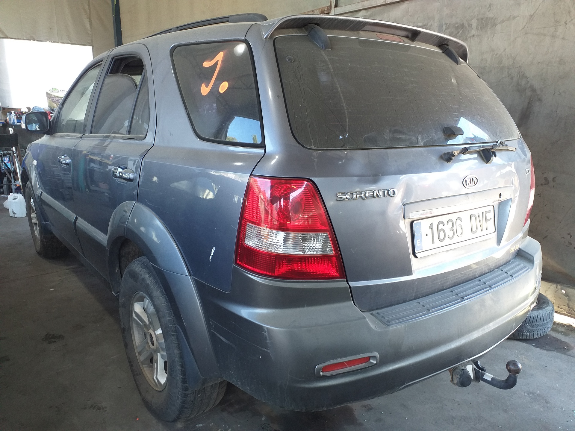 KIA Sorento 1 generation (2002-2011) Galinių dešinių durų stiklo pakelėjas 834043E000 18749070