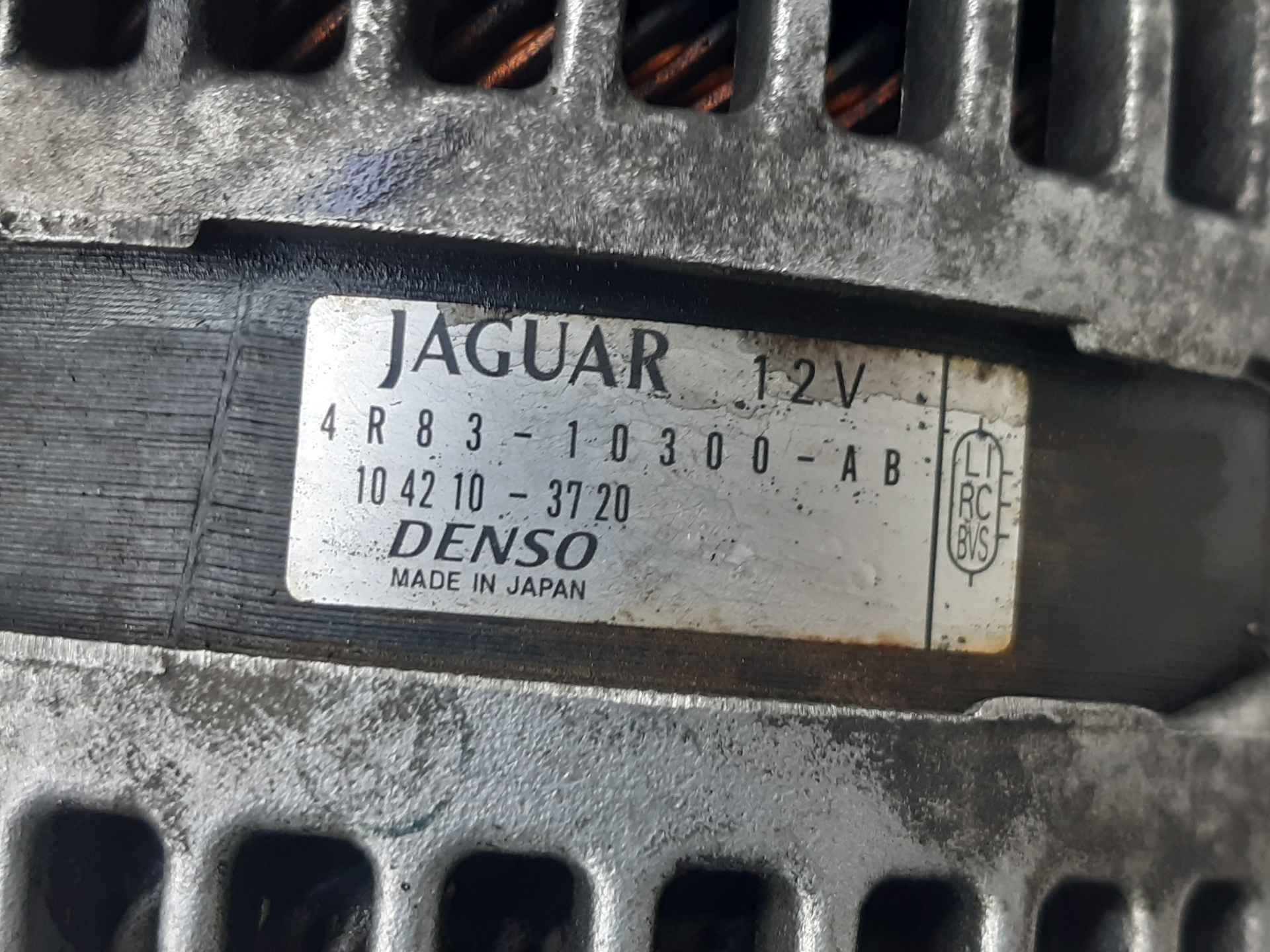 JAGUAR S-Type 1 generation (1999-2008) Generatorius 4R8310300AB 22322248