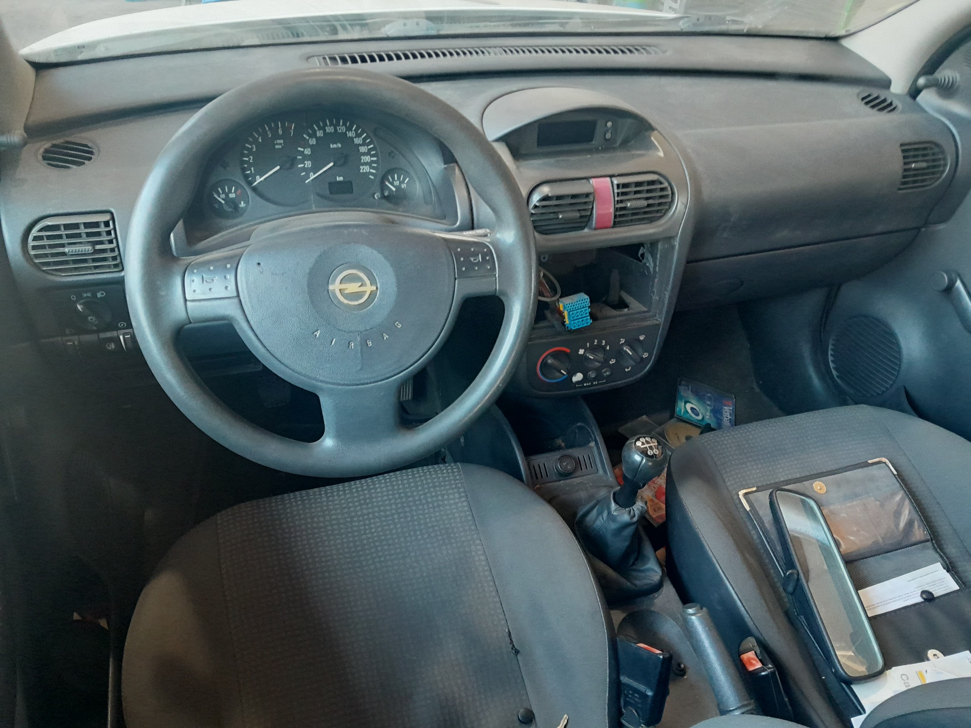 OPEL Corsa C (2000-2006) Дроссельная заслонка 9157512 23185915