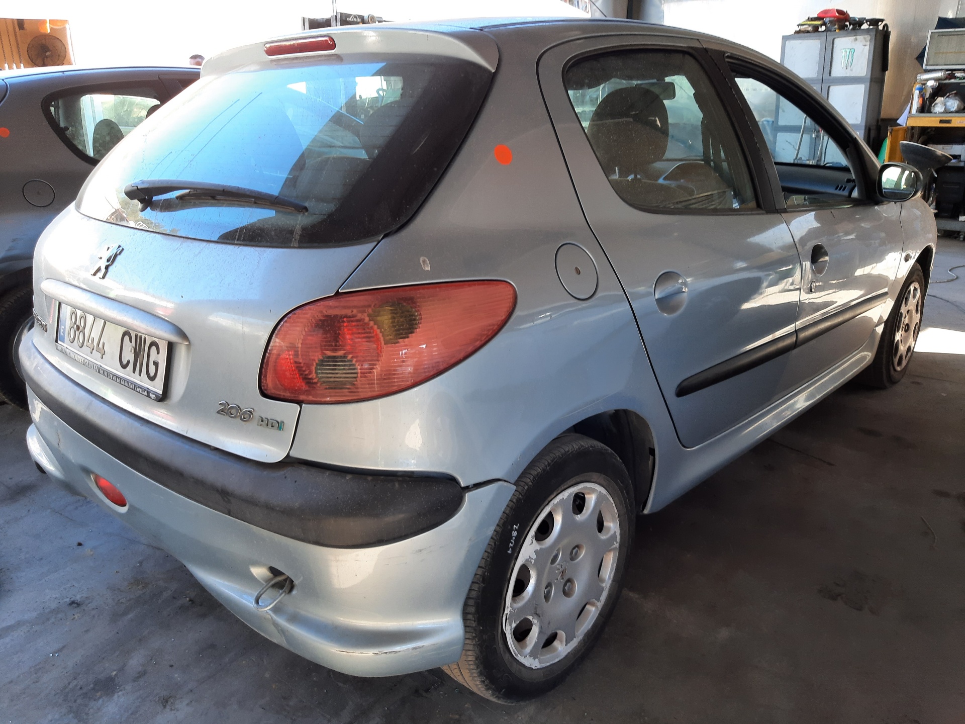 PEUGEOT 206 1 generation (1998-2009) Egyéb alkatrész 9652474780 22439135