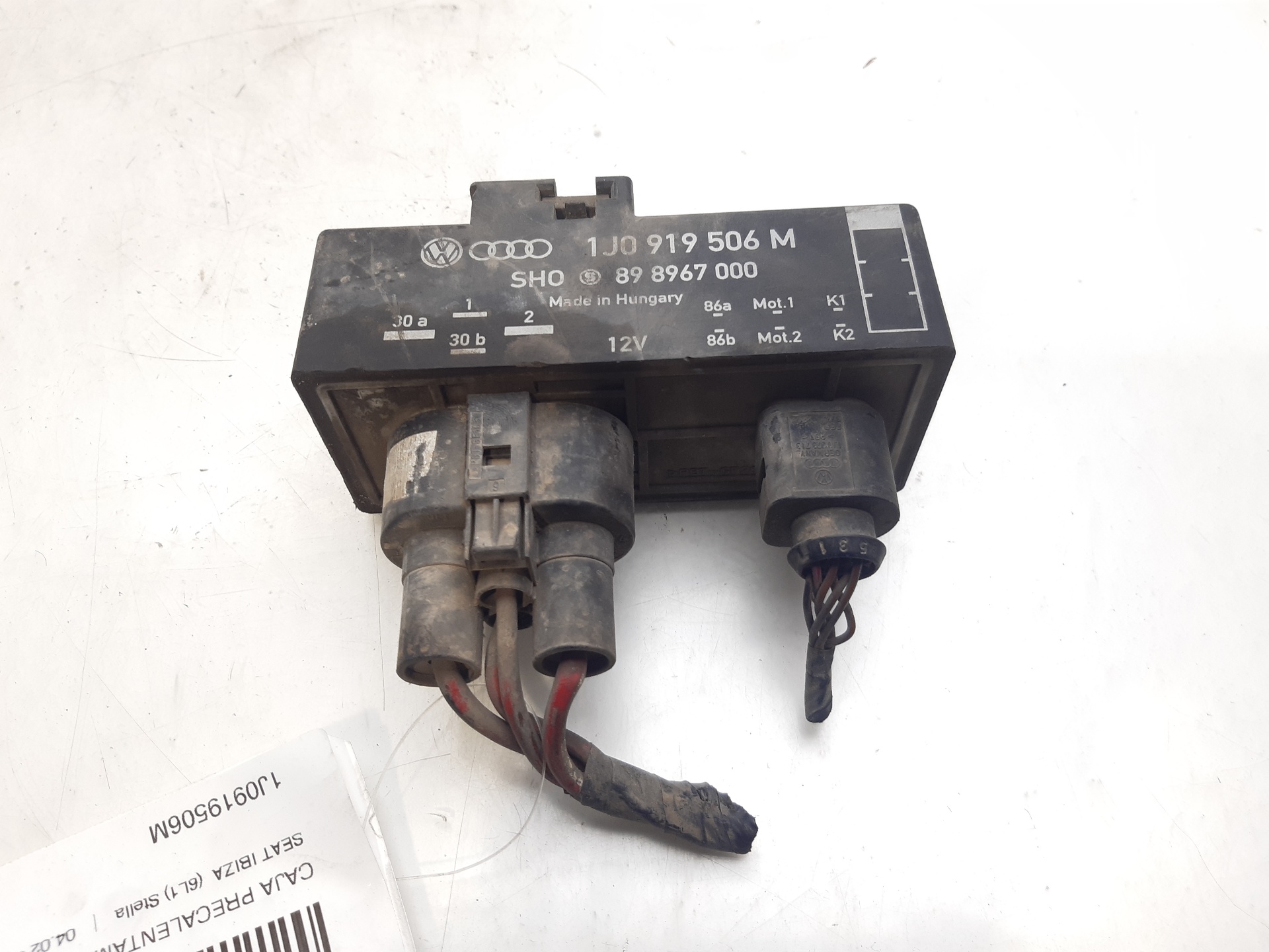 SEAT Cordoba 2 generation (1999-2009) Relays 1J0919506M 23050548