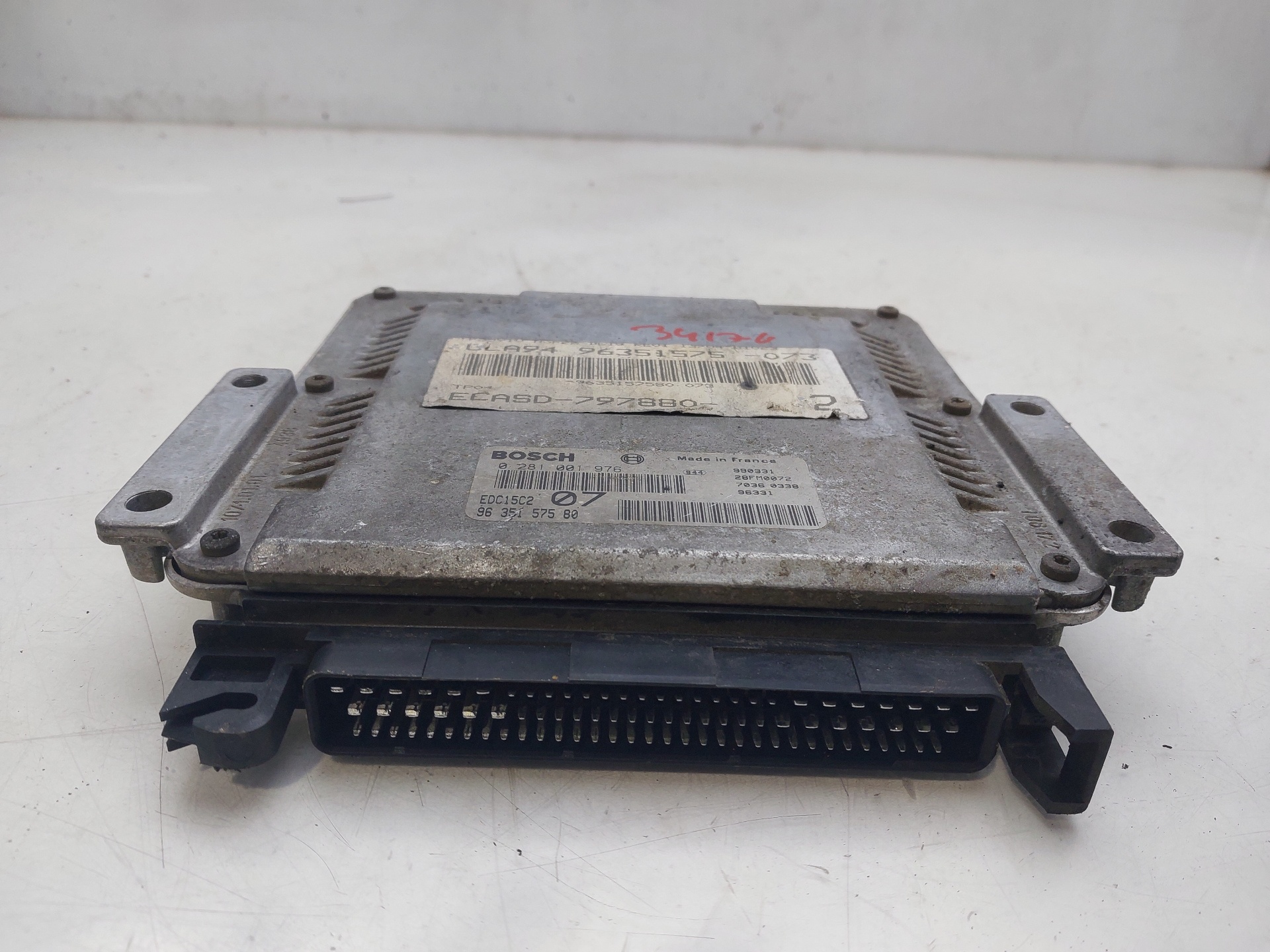 TOYOTA 306 1 generation (1993-2002) Engine Control Unit ECU 9635157580 24537481