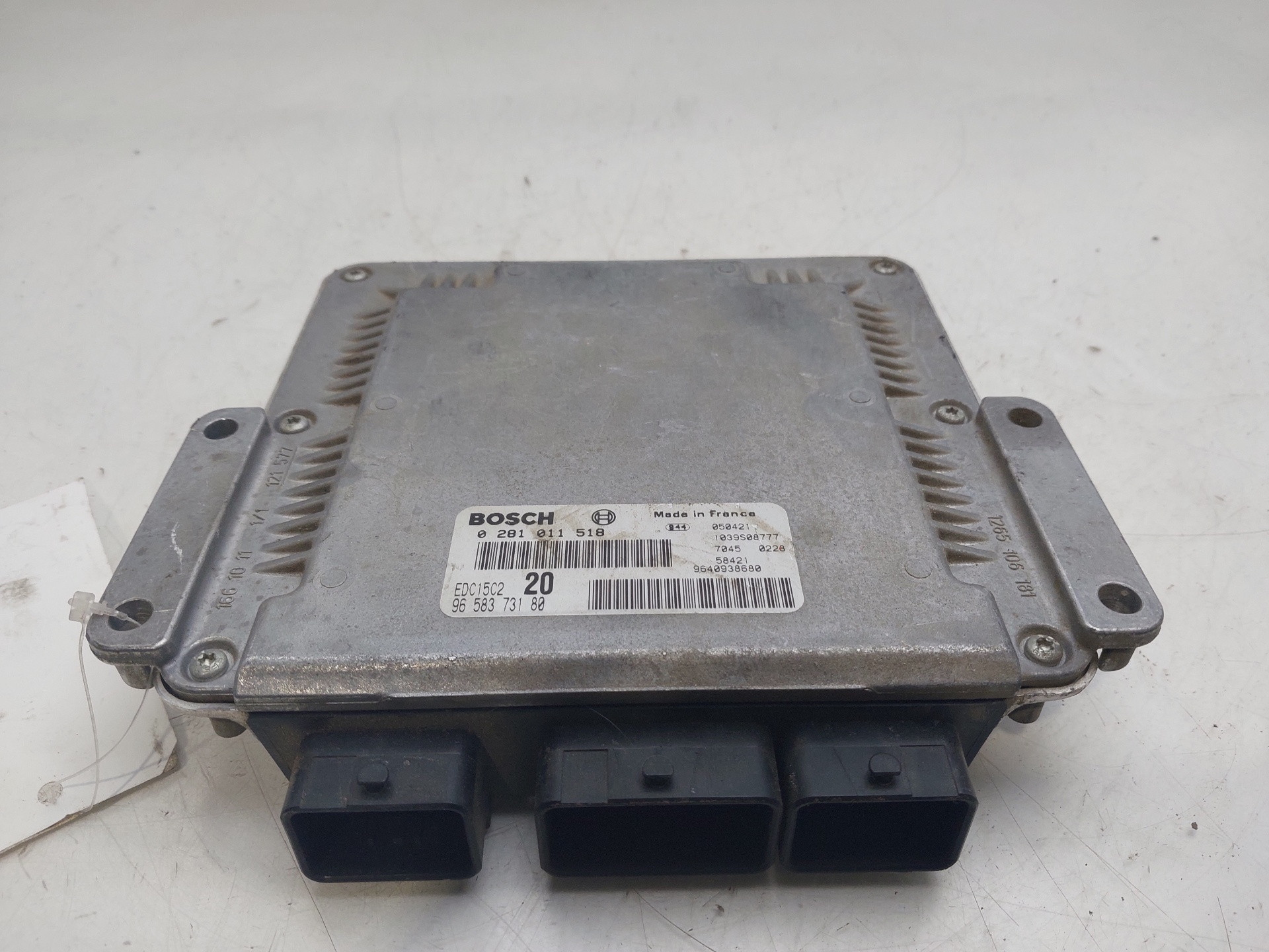 FIAT Xsara Picasso 1 generation (1999-2010) Engine Control Unit ECU 9658373180 24836817