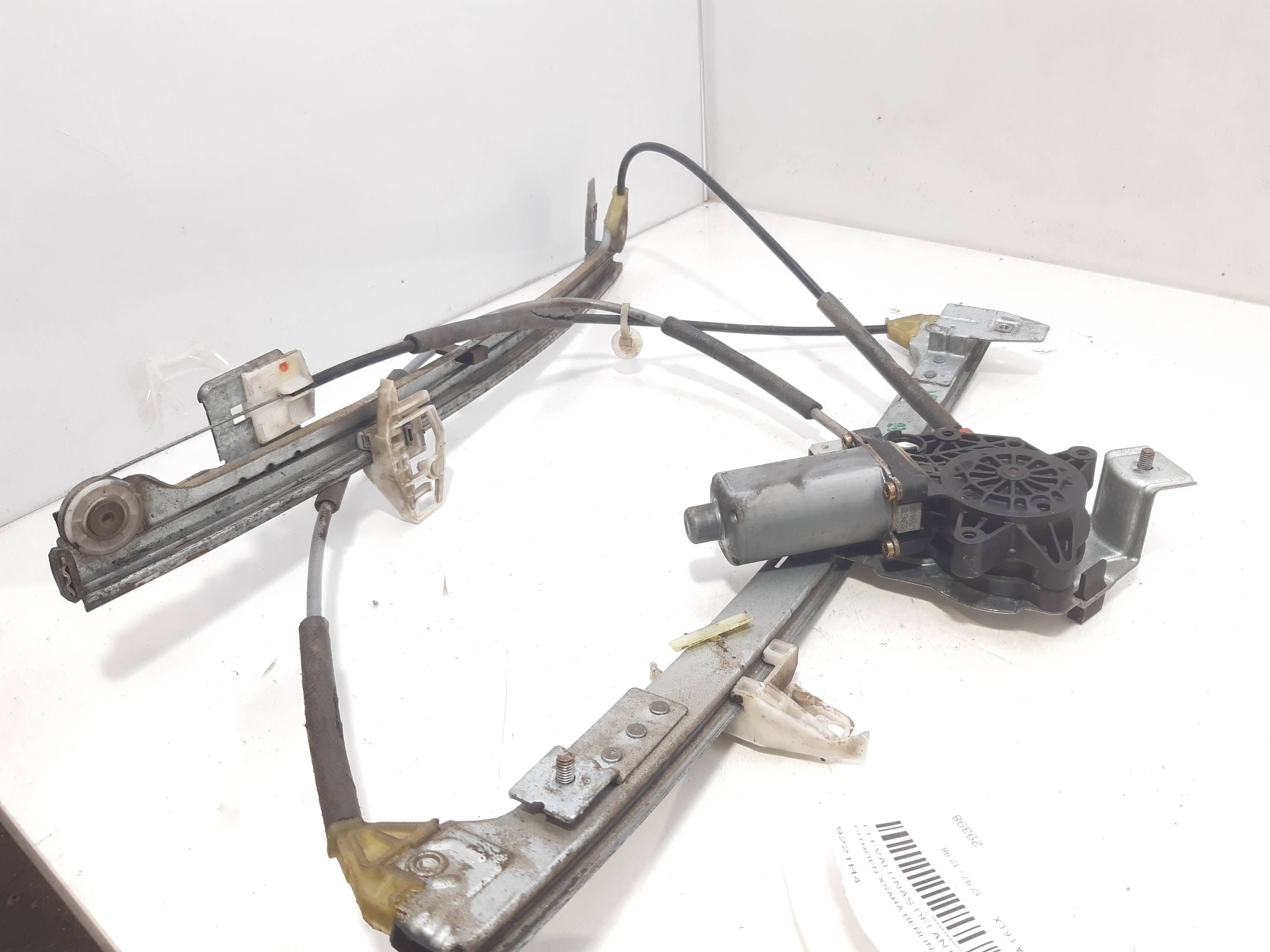 CITROËN Xsara 1 generation (1997-2004) Front Left Door Window Regulator 9221H4 22465870