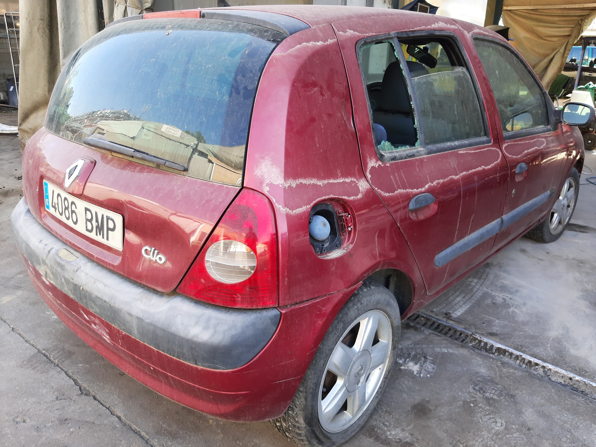 RENAULT Clio 2 generation (1998-2013) Bal első ködlámpa 8200002469 18801793