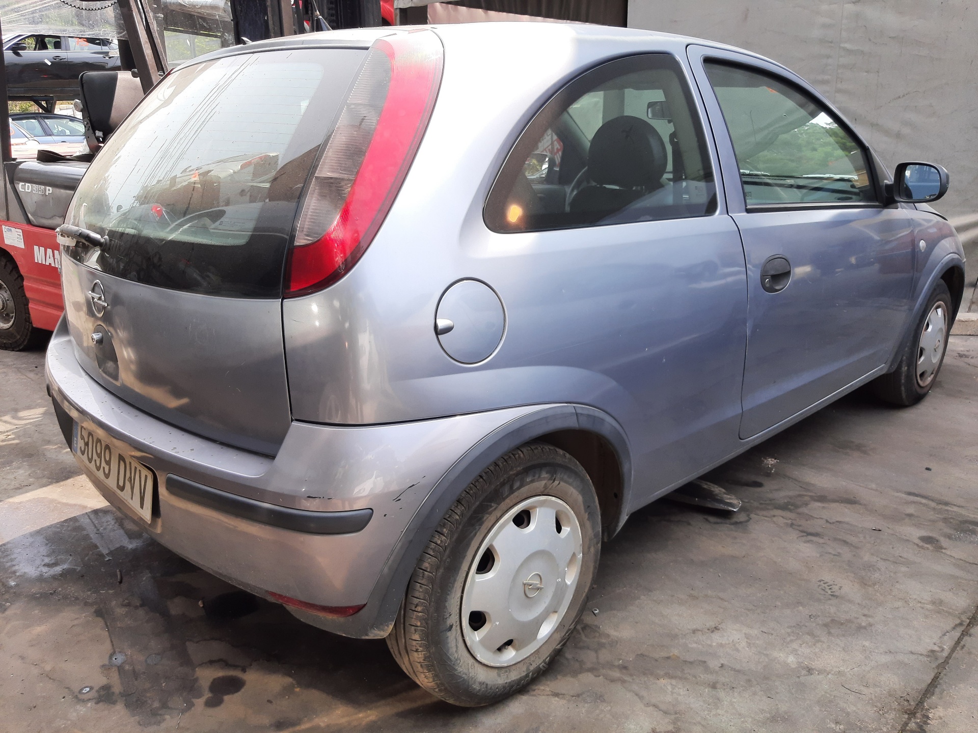 OPEL Corsa C (2000-2006) Фонарь задний левый 09114336 22541762