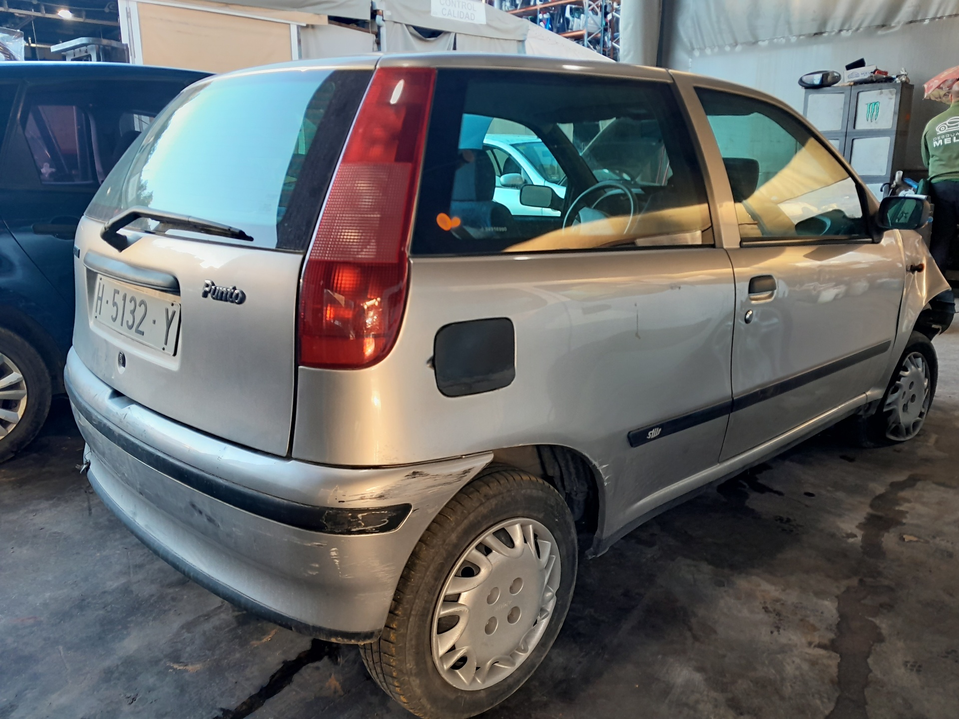 FIAT Punto 1 generation (1993-1999) Priekinių kairių durų veidrodis 71712581 22706538