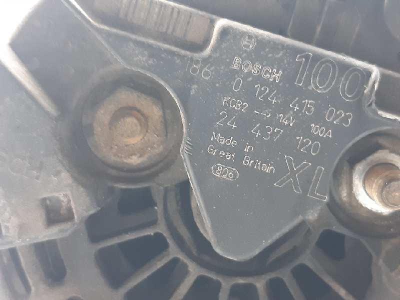 Alternador Z12XE 24437120 de Opel Corsa c (x01) 2003-2009 75 CV con 153800 km - pieza usada