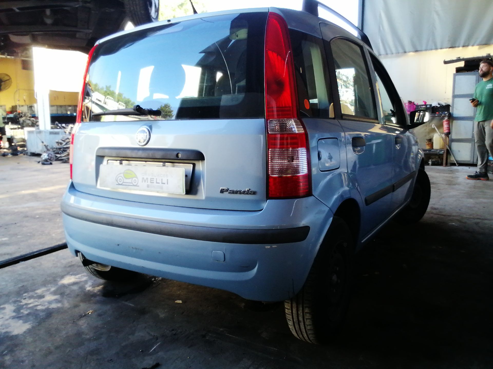 FIAT Panda 2 generation (2003-2011) Бампер задний 735357183 25609494