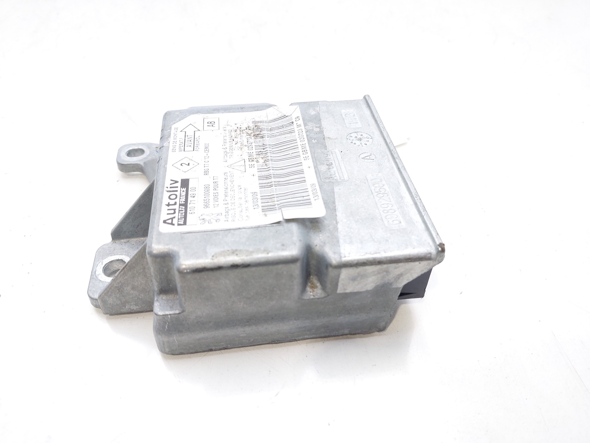 PEUGEOT 308 T7 (2007-2015) SRS Control Unit 9665100080 20412399